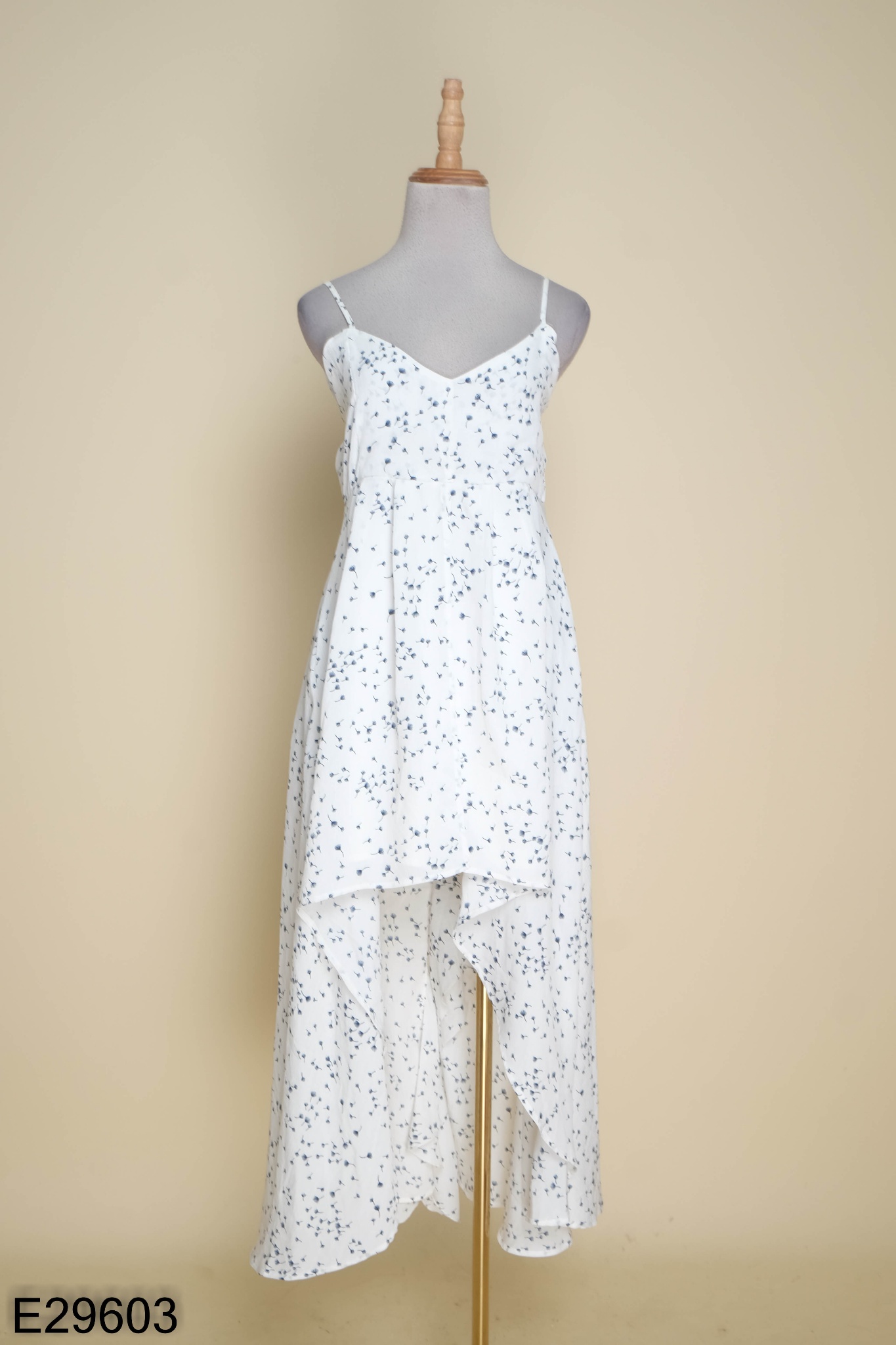 Đầm thun hai dây kẻ sọc ngang HL17-17 | Thời trang công sở K&K Fashion