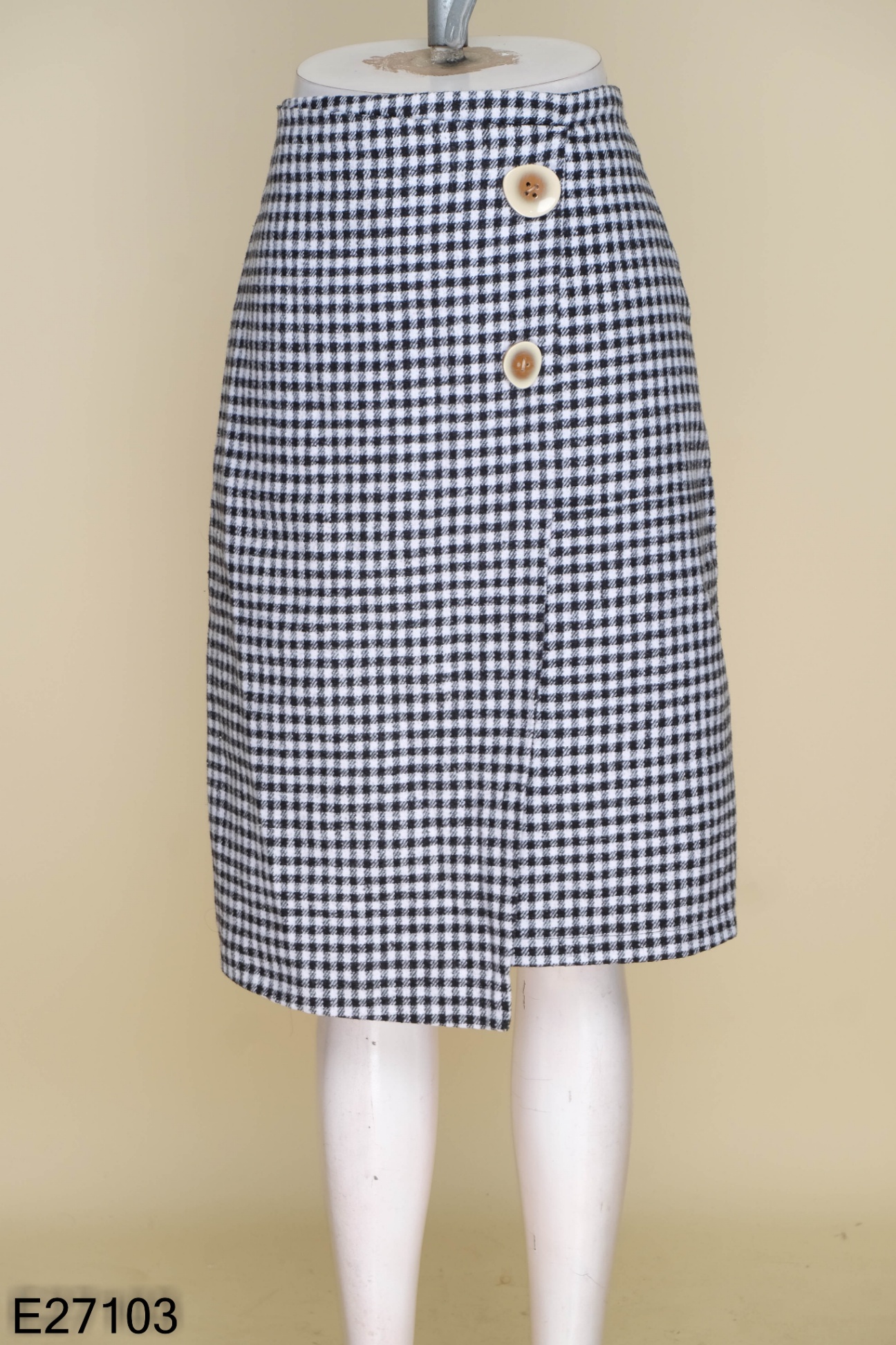 BJD92720 - Chân váy midi vải dạ dáng bút chì dài qua gối - PANTIO – Thời  trang Pantio