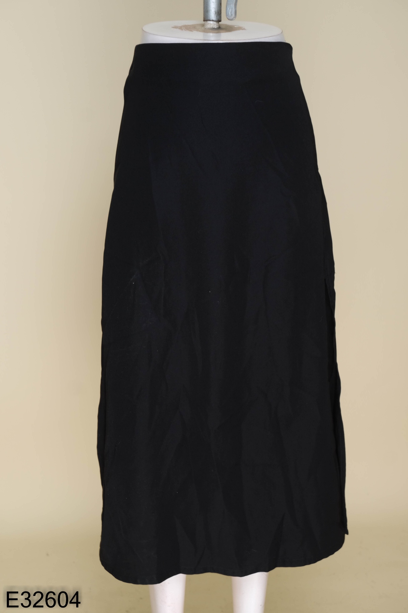 Chân váy midi dài xẻ tà ôm chuẩn form đen - Order taobao quảng châu |  Shopee Việt Nam