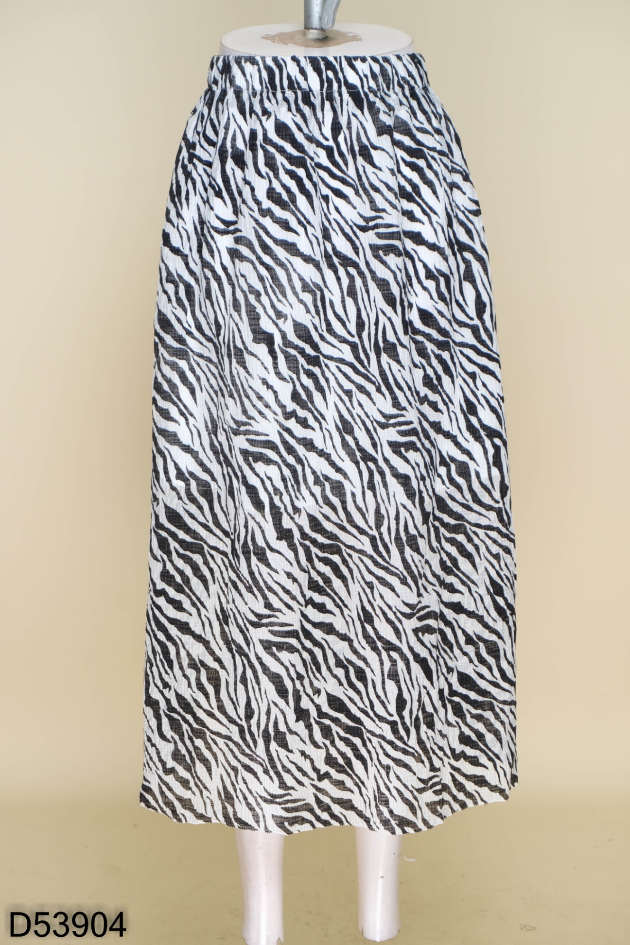 Chân váy quấn in họa tiết đính nơ CV02-36 | Thời trang công sở K&K Fashion