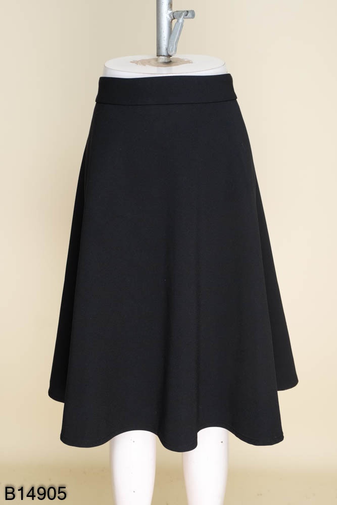 Chân váy xòe xếp ly dáng dài CV03-38 | Thời trang công sở K&K Fashion