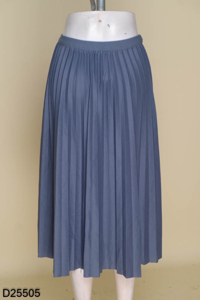 Chân váy MELI SILK SKIRT (Xanh dương coban - size S)