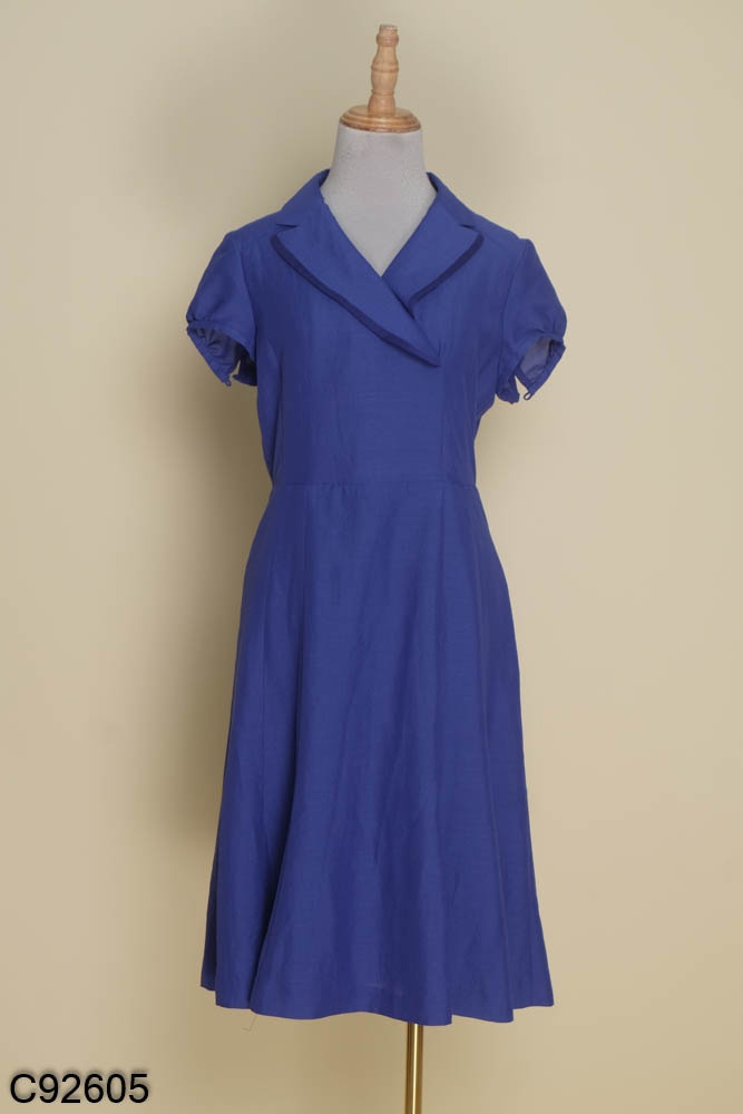 Đầm dạ hội trung niên dáng suông đẹp sang (sẵn eo 80-89cm, 3 màu: xanh coban,  đen & đỏ) - MS: 570X - Gottwow