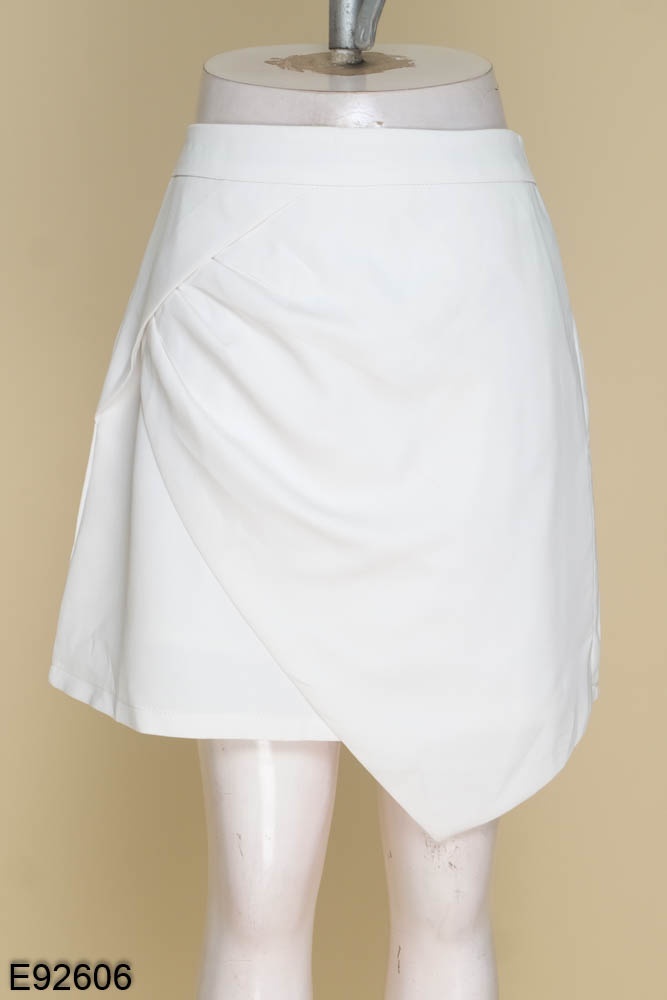 Set váy trắng phối áo ren tay ngắn - Bán sỉ thời trang mỹ phẩm