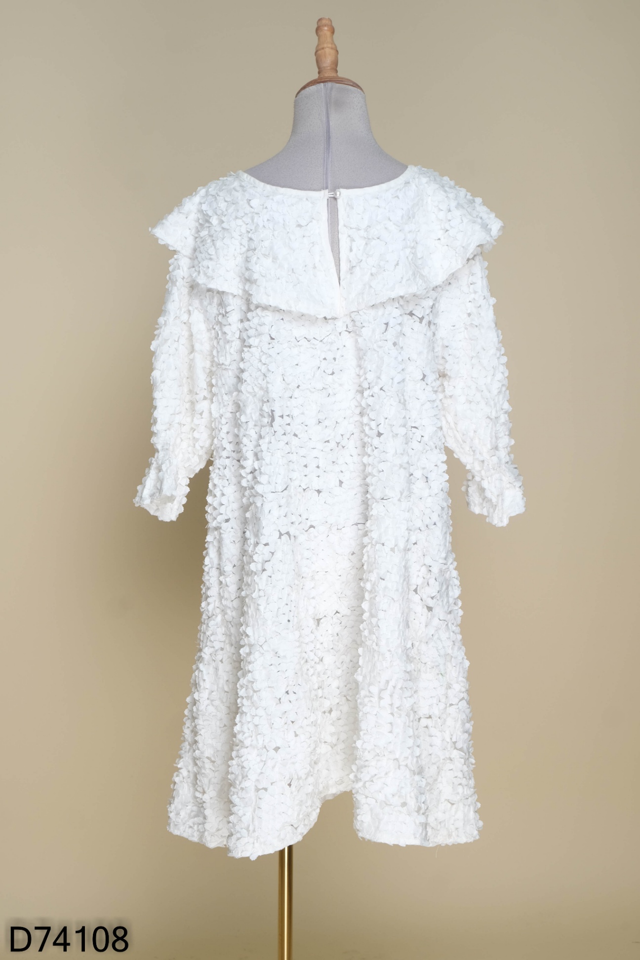 Đầm suông tay lở in hoa 3D VDCS28 - V185 | Thời trang công sở - Thời trang  nam nữ - THOITRANGVANI.VN