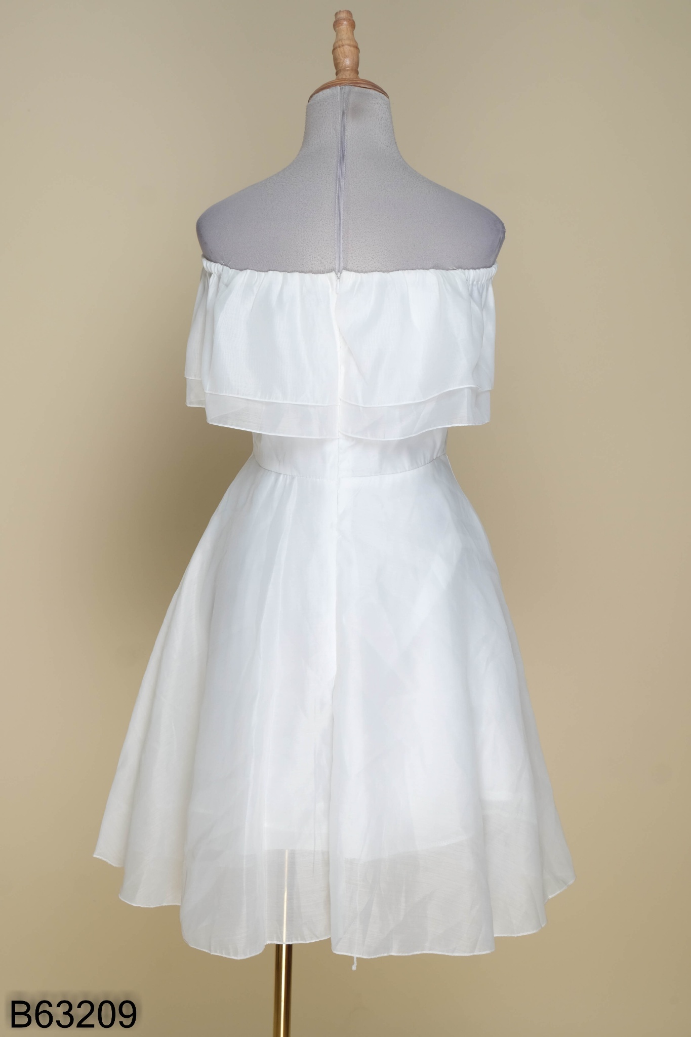 Sẵn) Chân váy trắng dáng dài xòe xếp 3 tầng lưng thun | Shopee Việt Nam