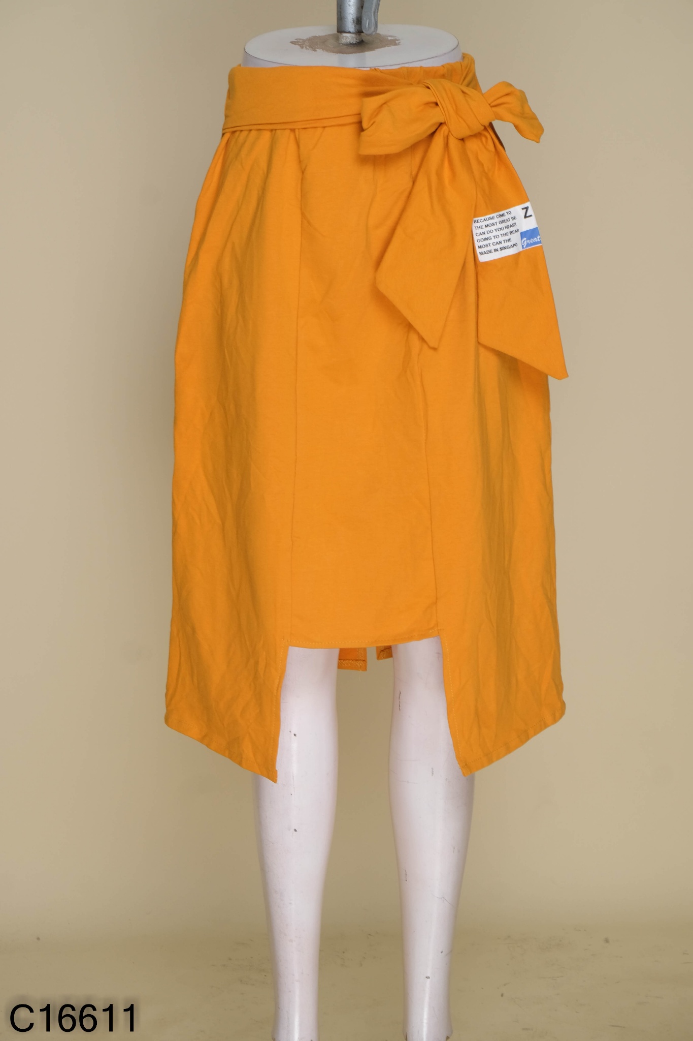 Quần bé gái: [33kg-55kg] Chân váy liền quần cho bé gái hàng VN xuất xịn màu  cam
