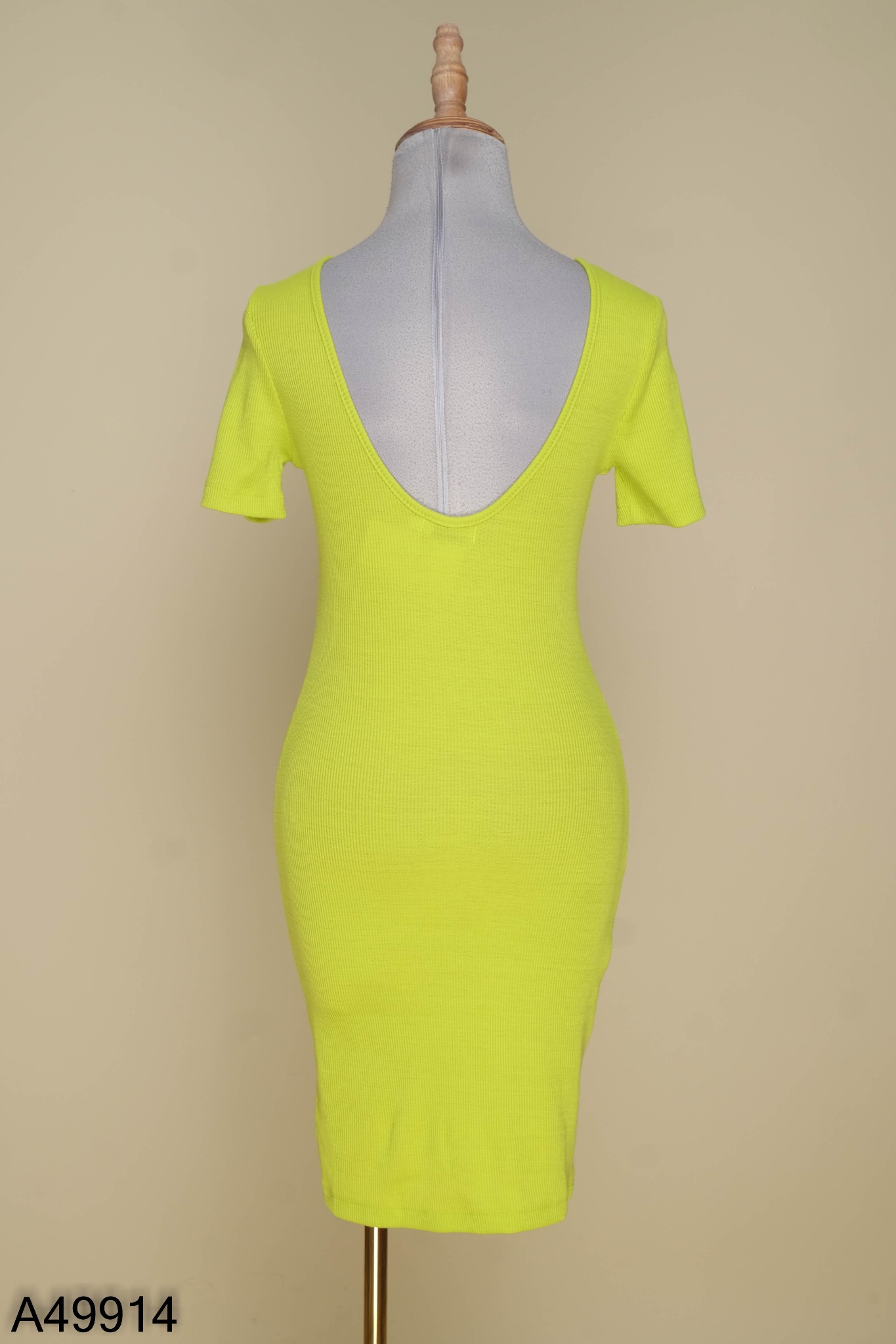 Váy body MAYBI xanh neon