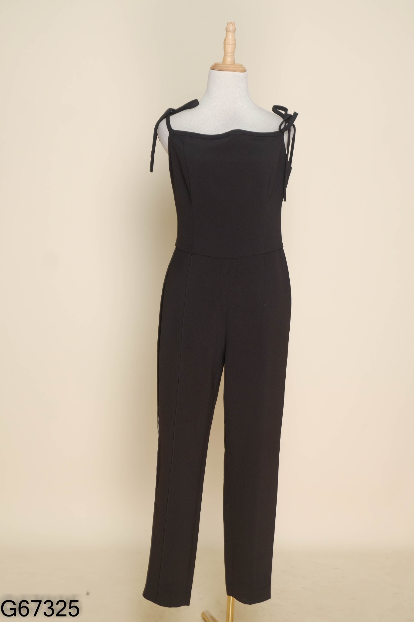 Jumpsuits hai dây IVY MODA đen