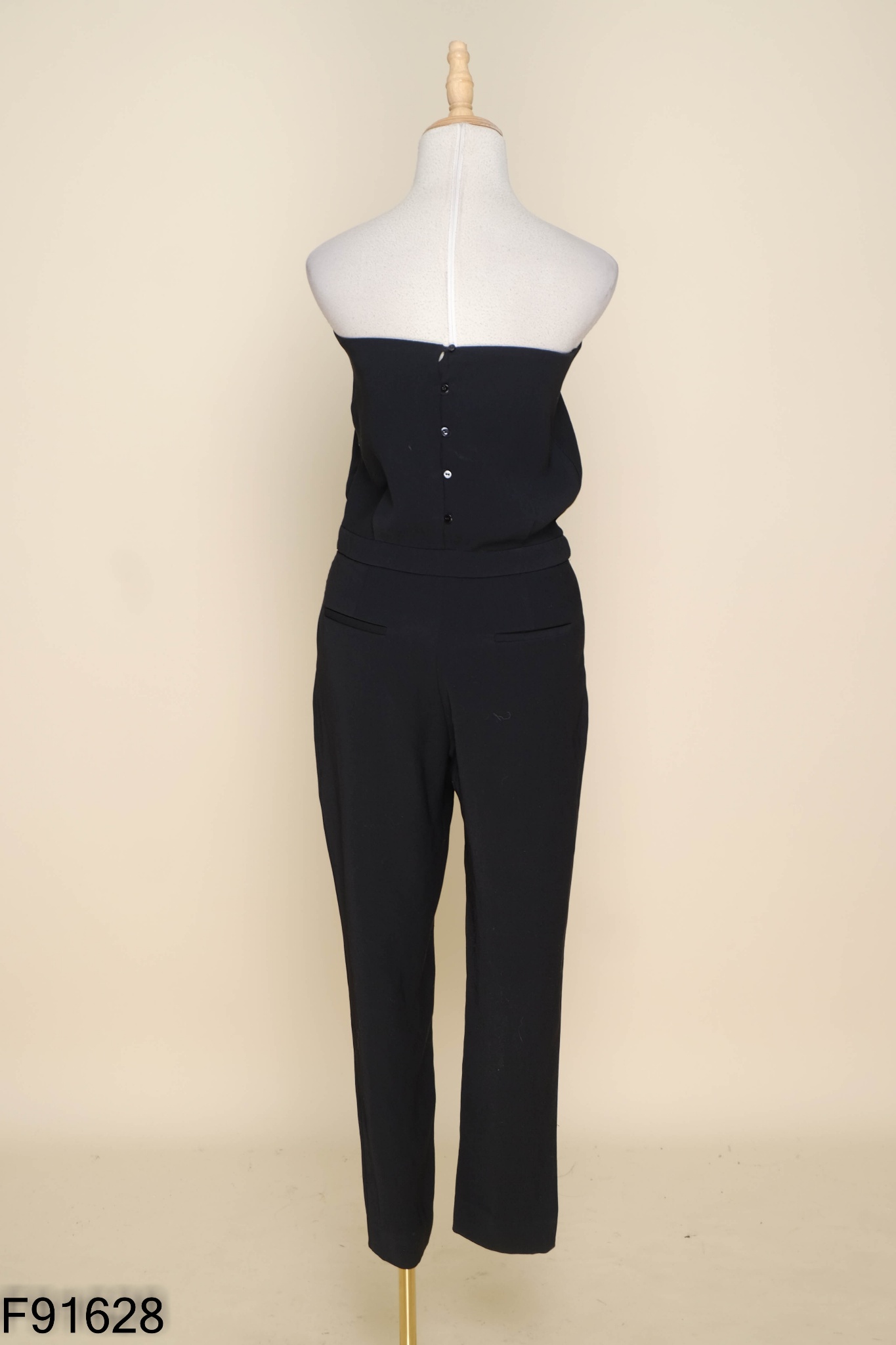 Jumpsuits quây đen trơn (ZARA xuất)