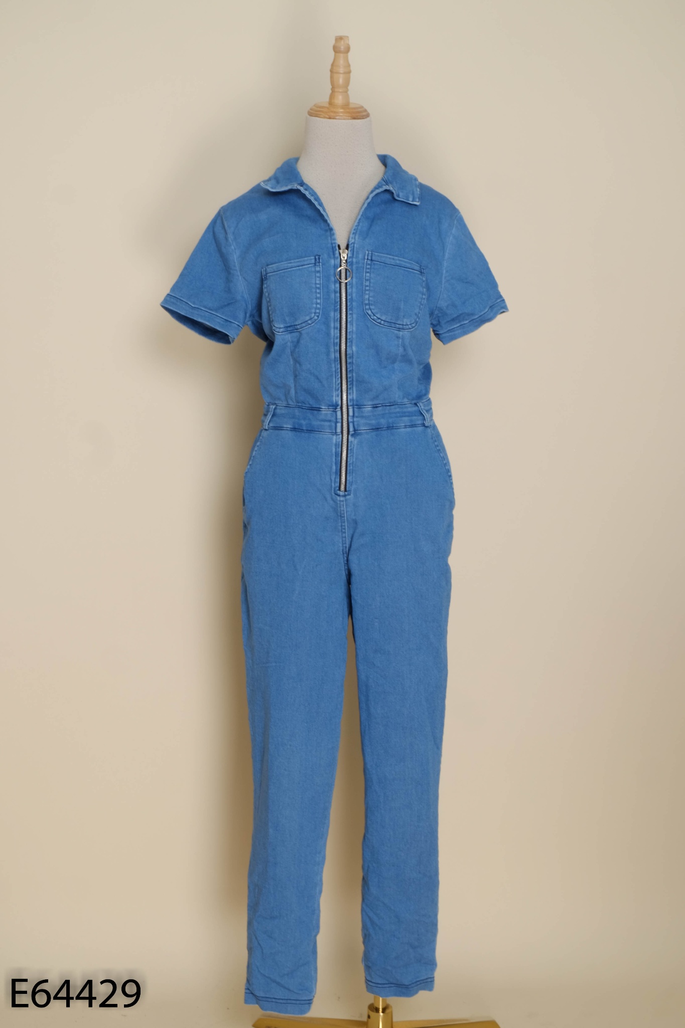 Jumpsuit MONDE jeans xanh