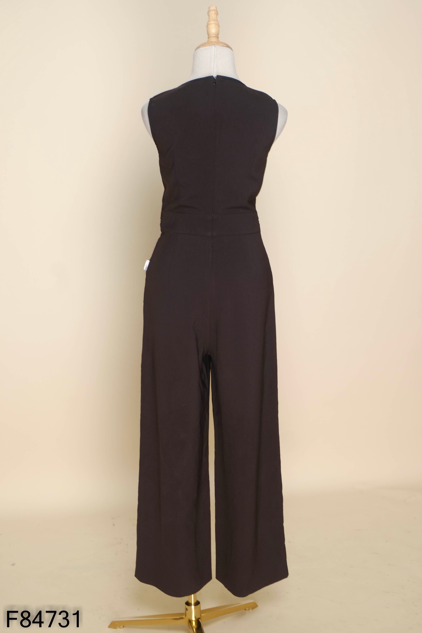 Jumpsuits sát nách đen EMSPO phối nhũ