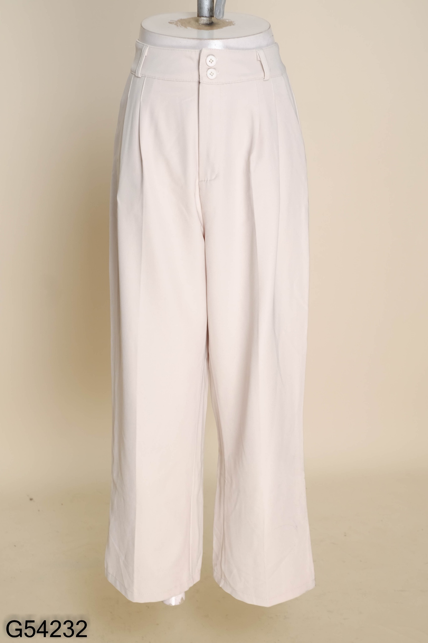 Quần culottes vải be