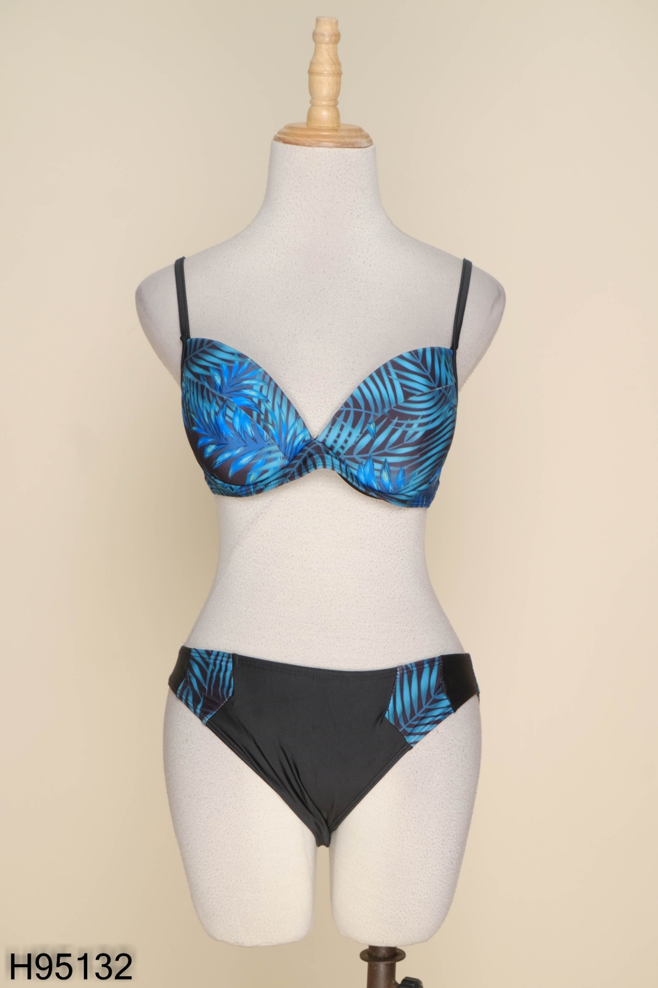 SET Bikini đen phối xanh