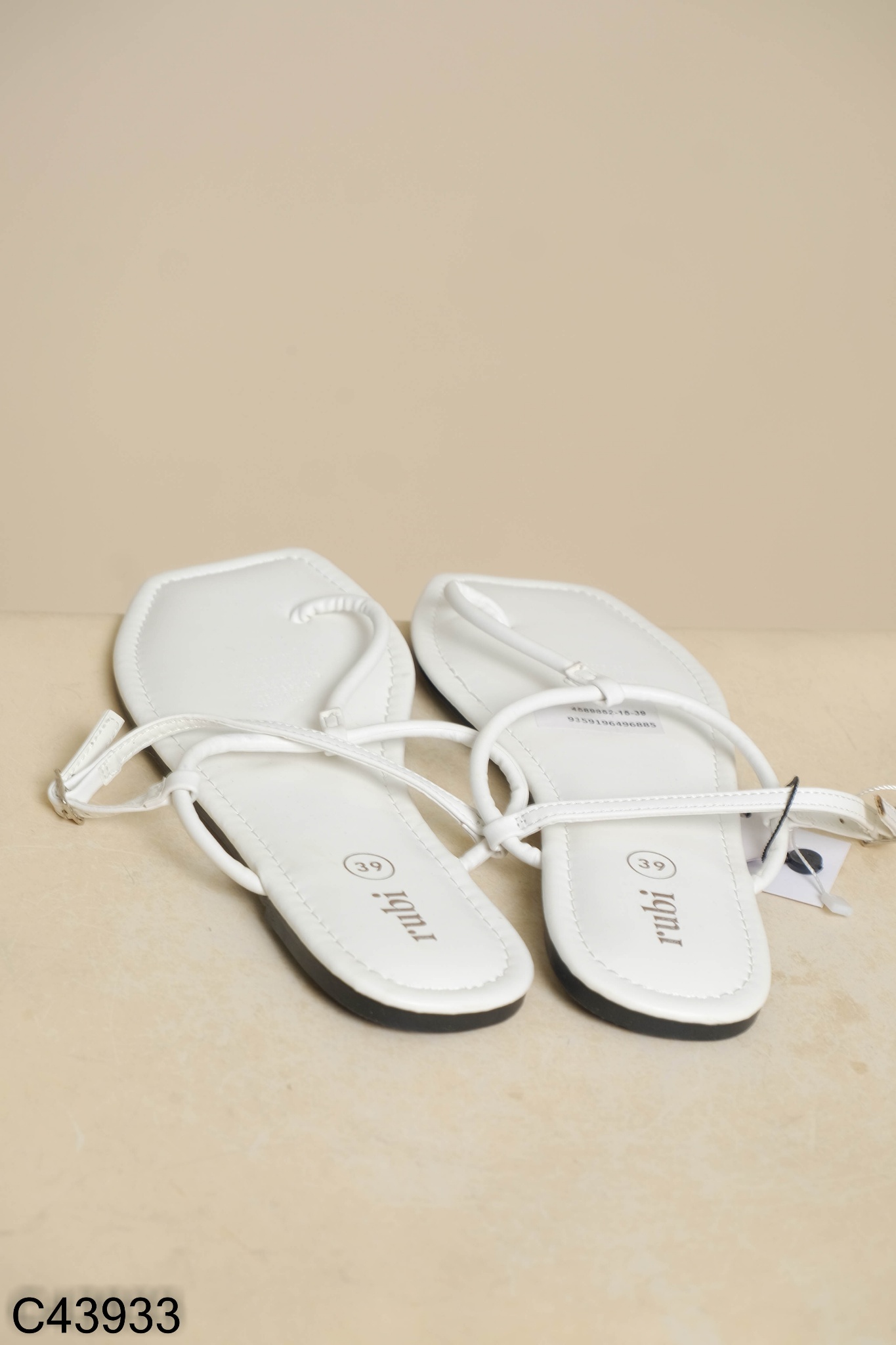 NEWTAG Sandals trắng RUBI quai mảnh