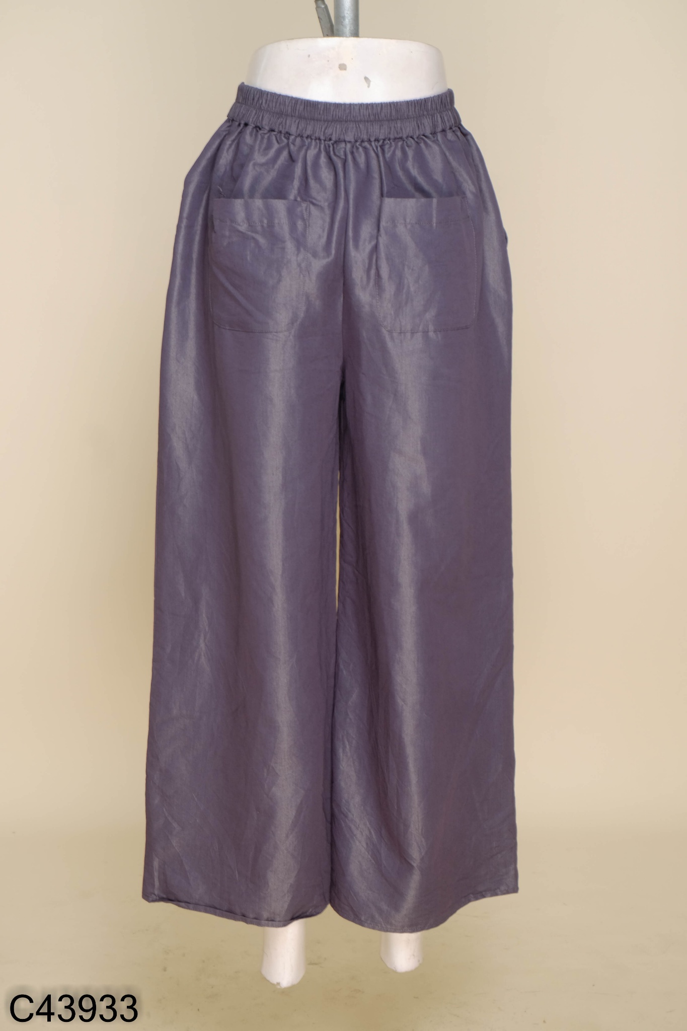 Quần culottes xám