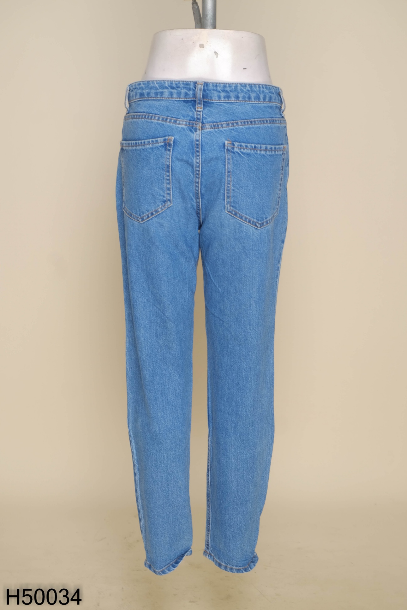 Quần BERSHKA jean xanh