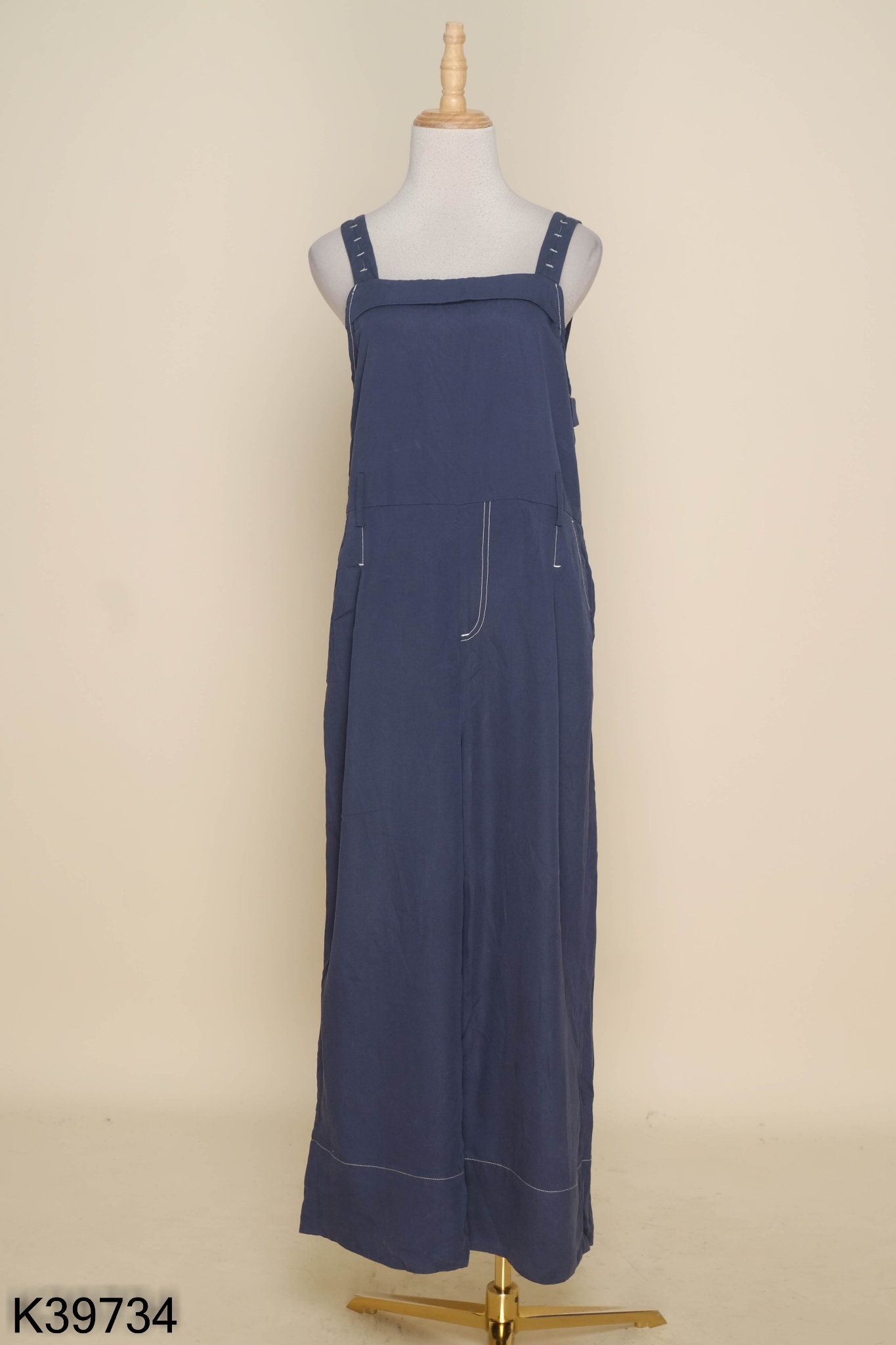 Jumpsuits yếm quần MSLAN xanh than