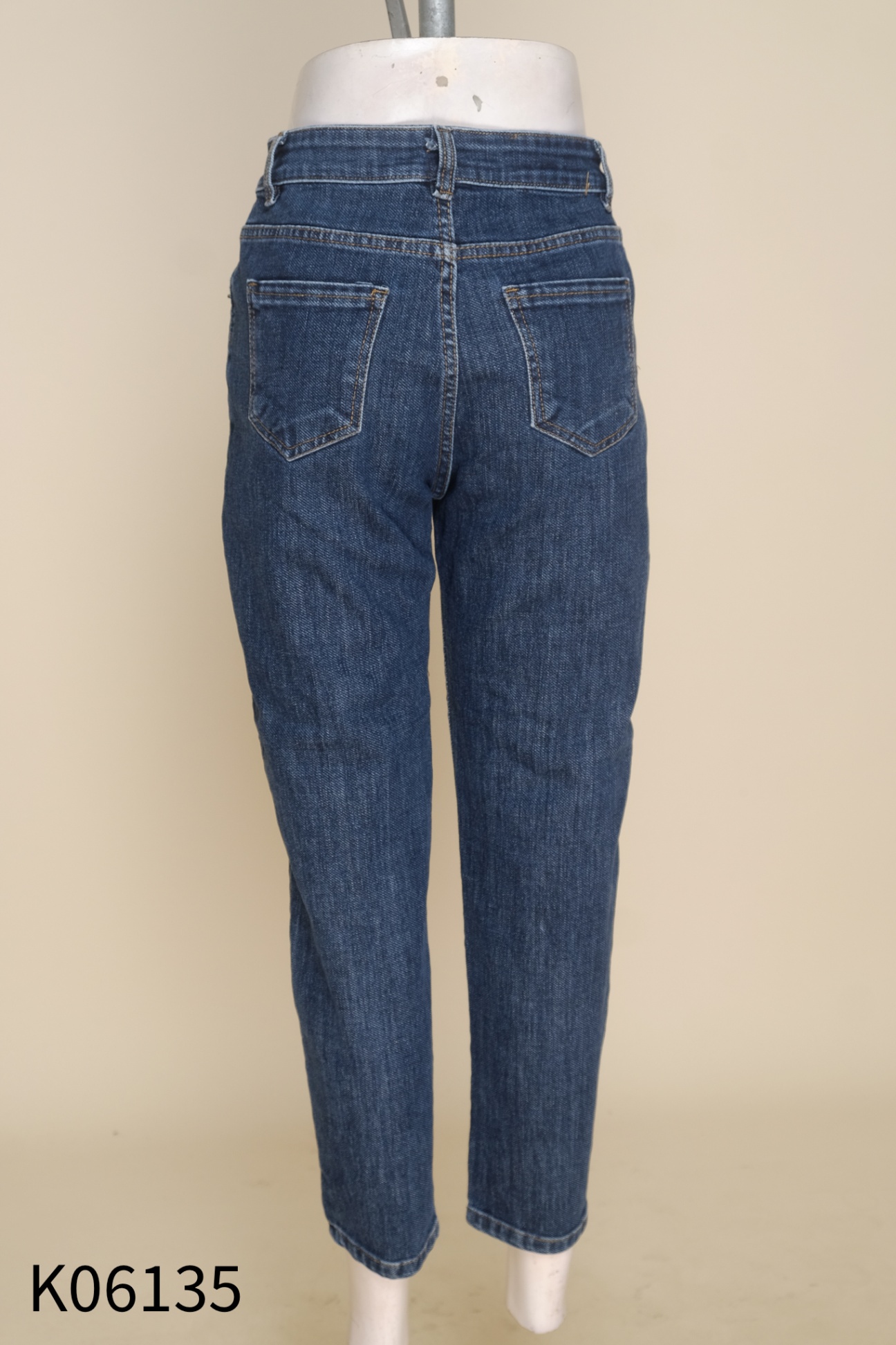 Quần baggy jeans xanh