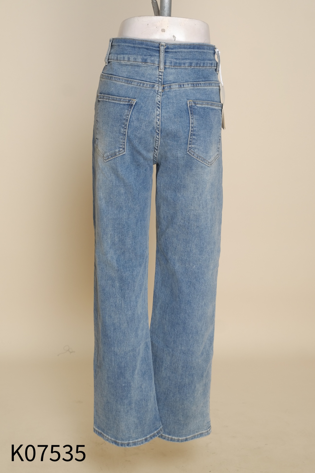 NEWTAG Quần jeans xanh trơn