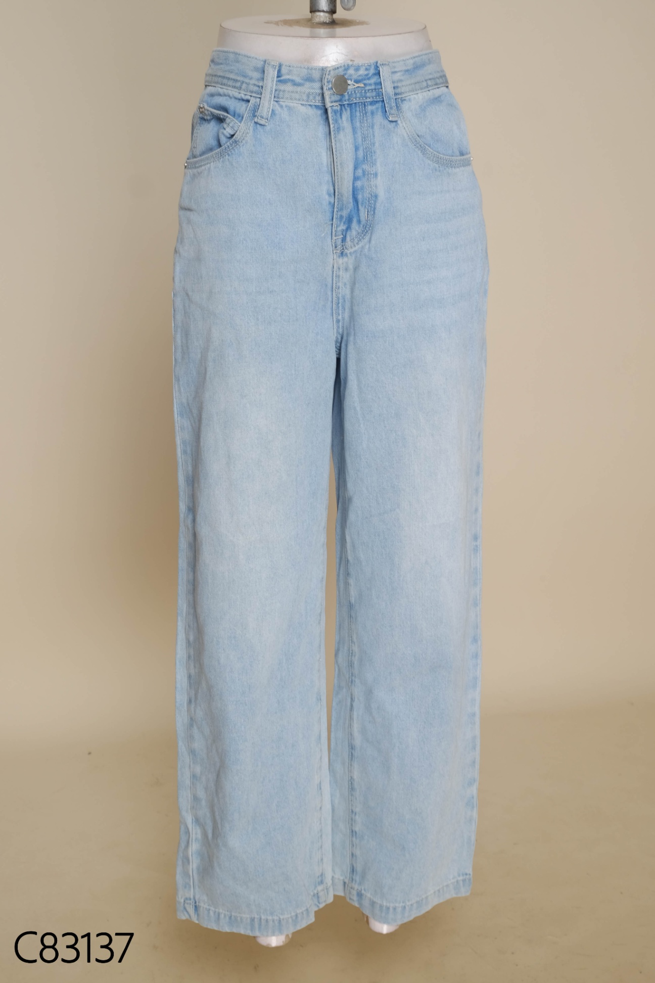 Quần jeans VEGETABLE xanh nhạt