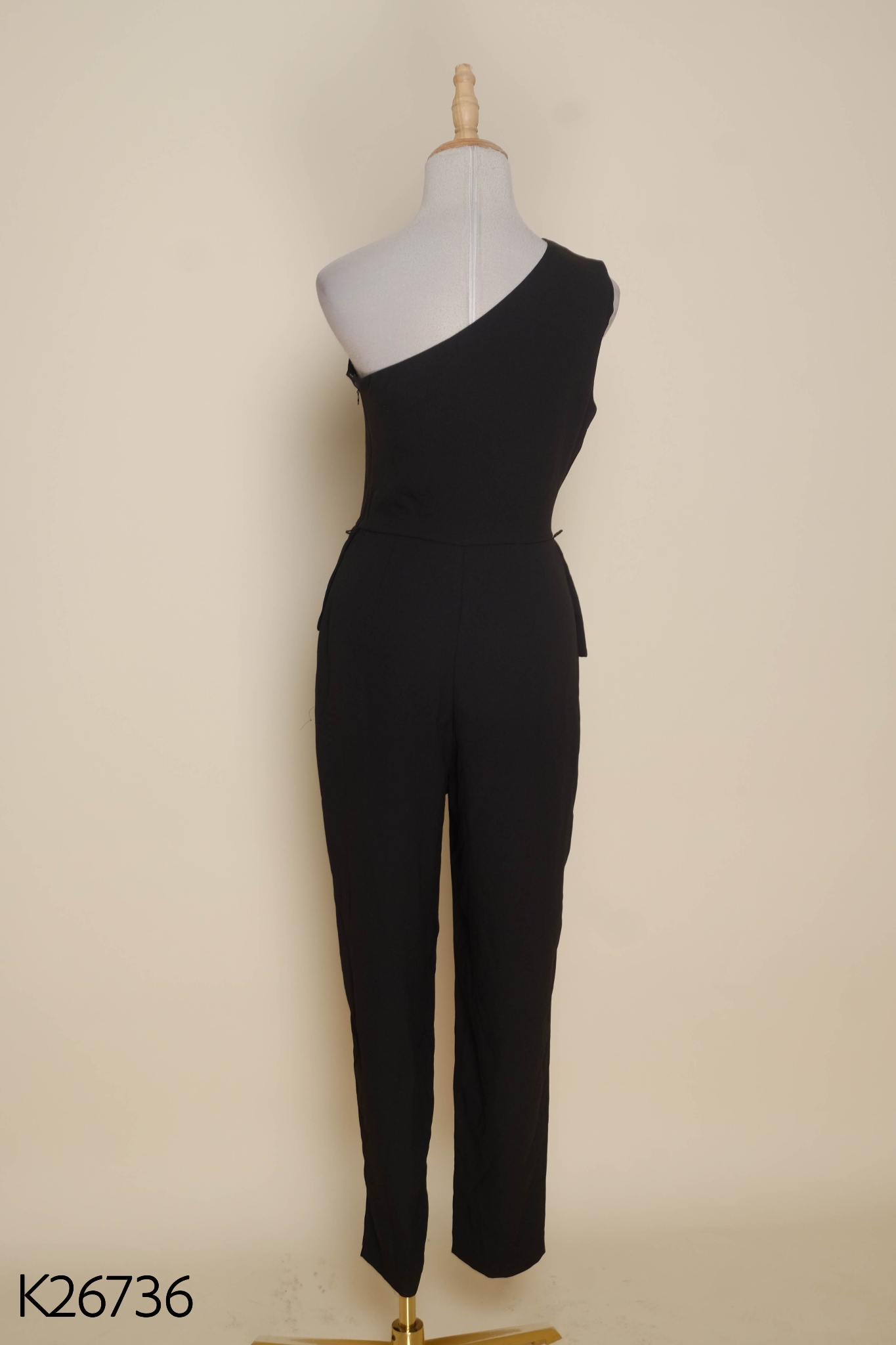 Jumpsuits ZARA đen lệch vai