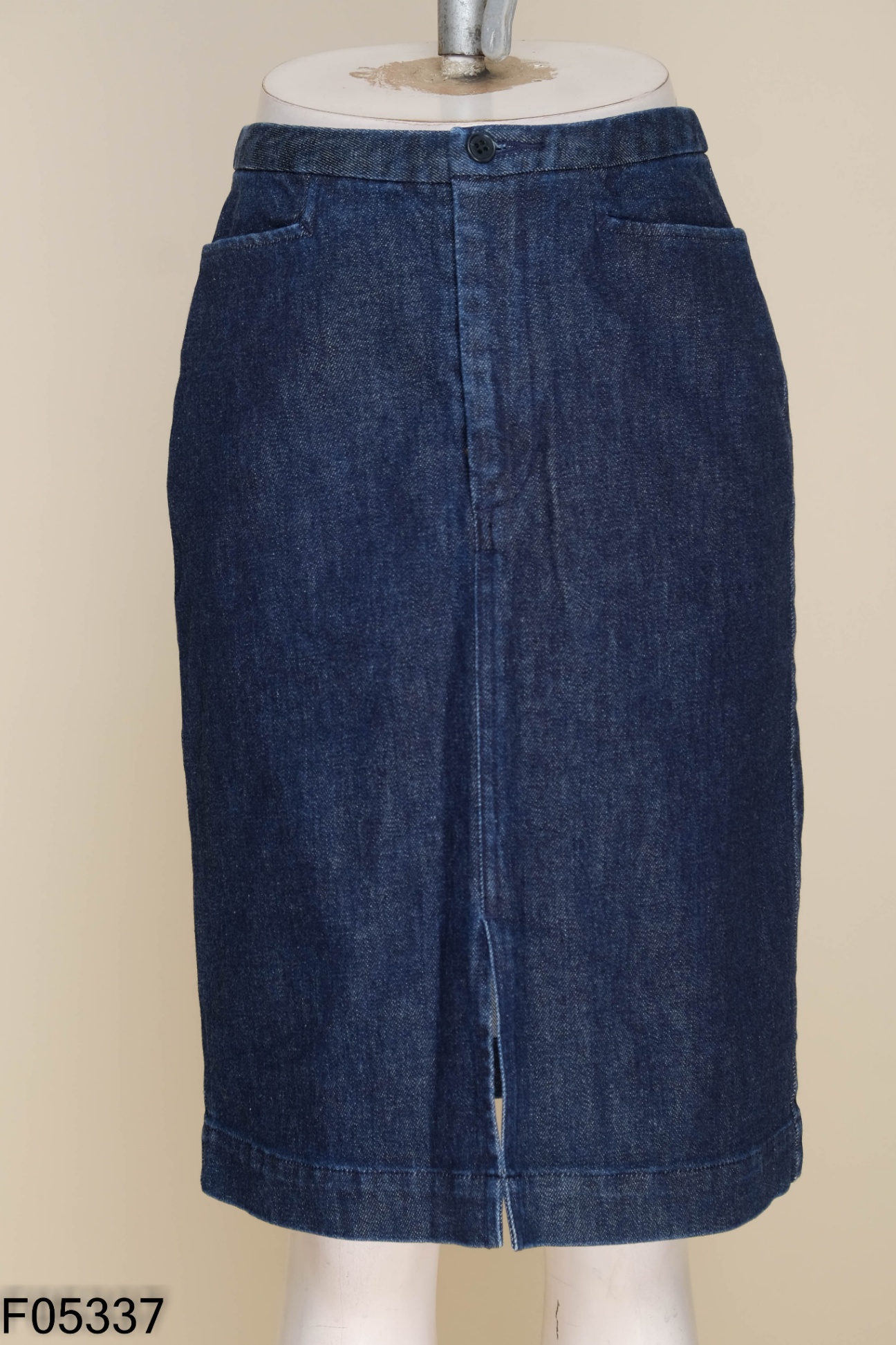 Chân váy jeans xanh