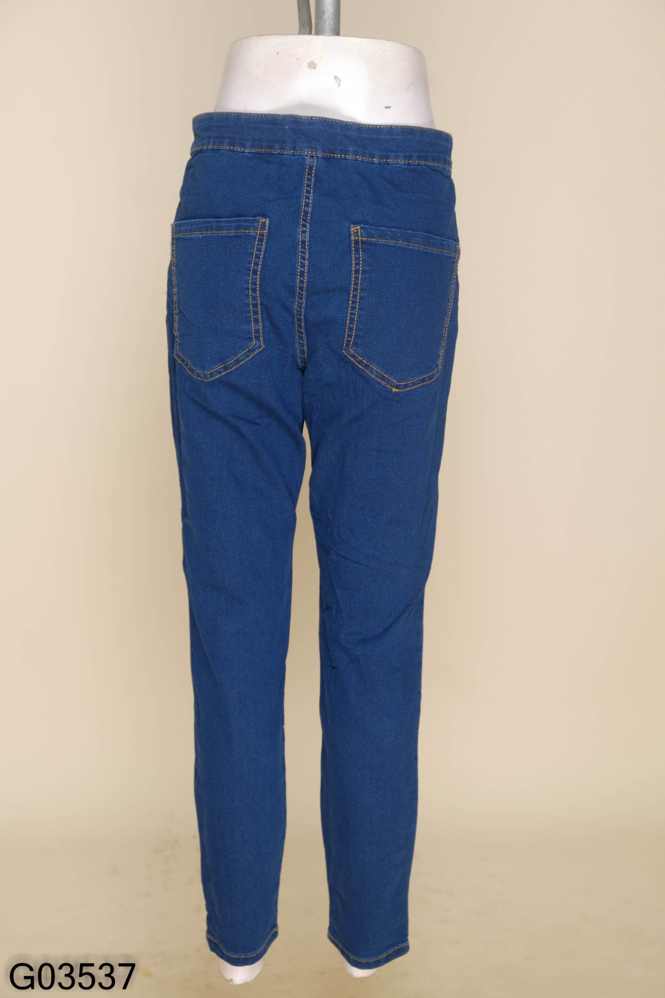 NEWTAG Quần jeans xanh trơn