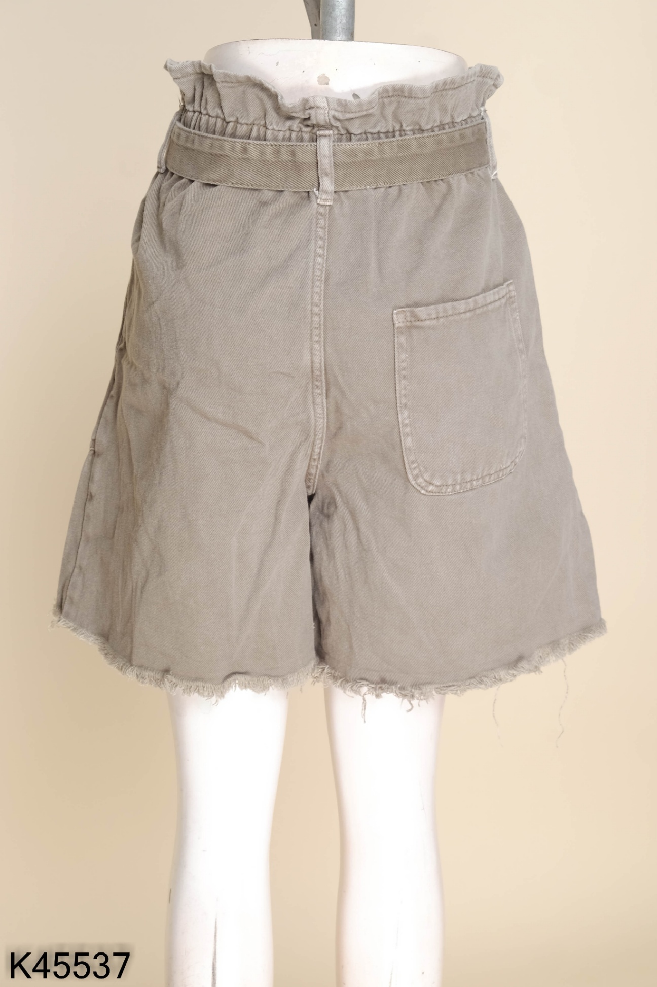 Quần short ZARA xám xanh