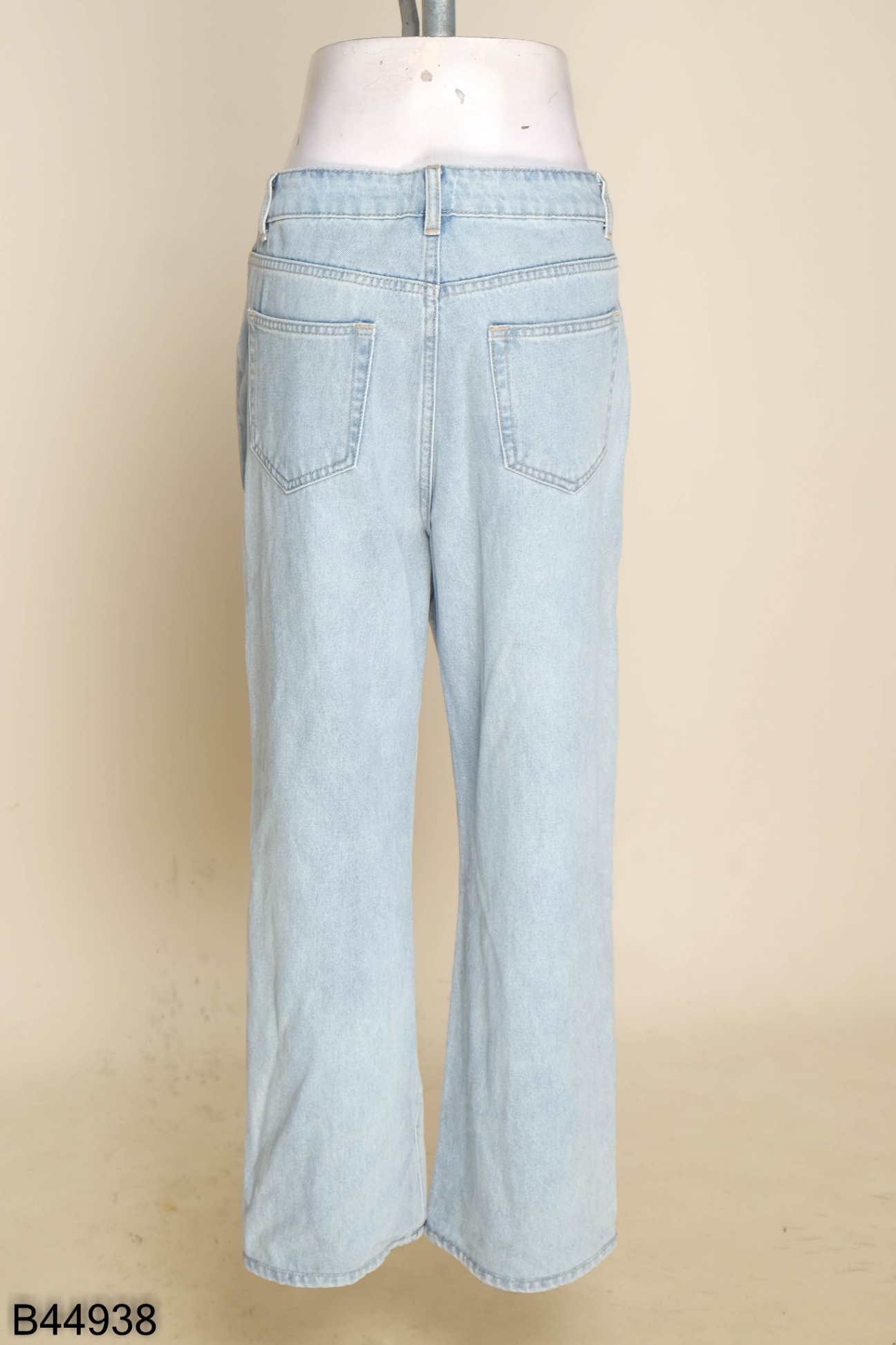 Quần AO'EM jeans xanh nhạt suông