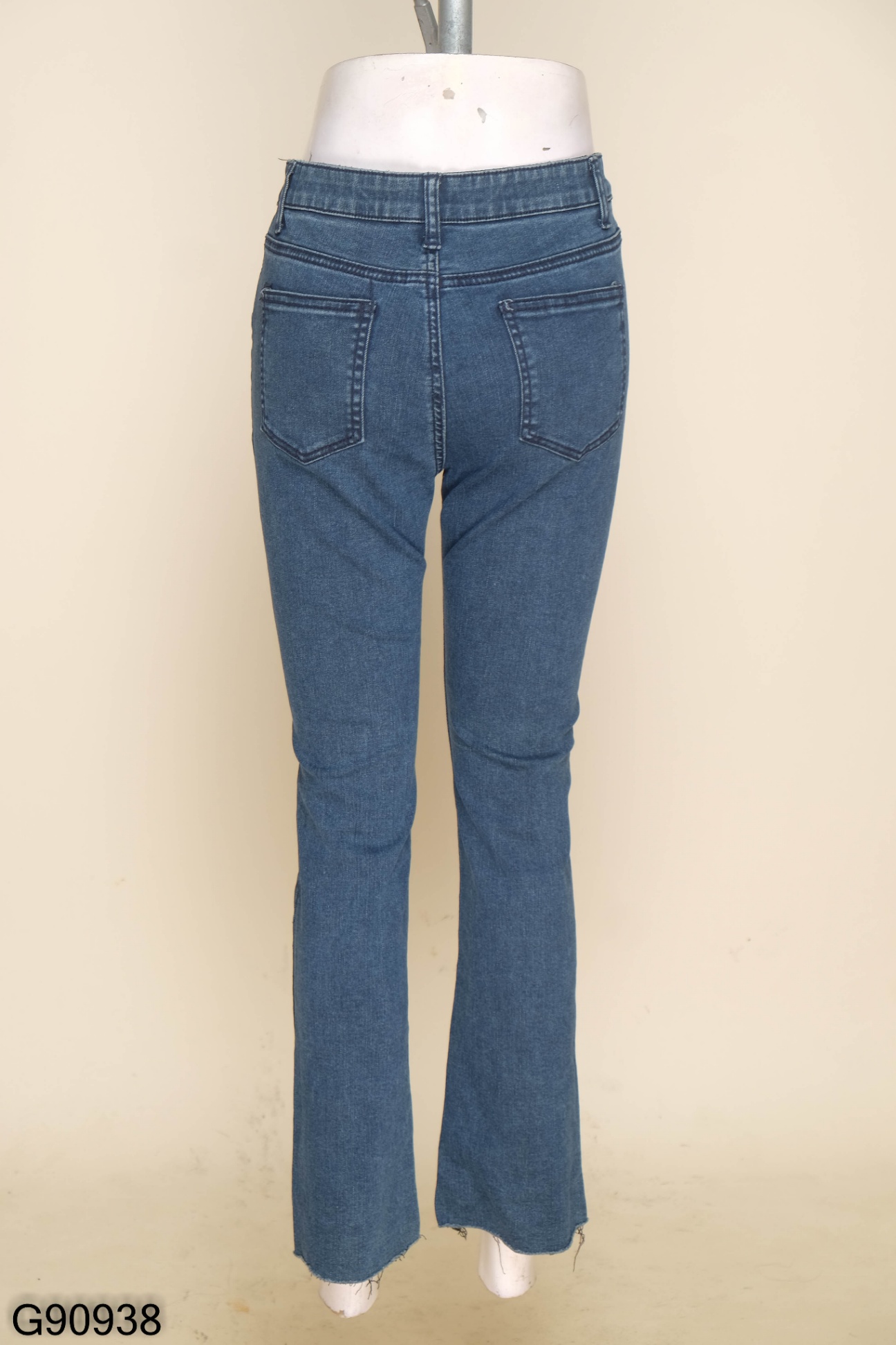 Quần jeans LUMI.C xanh trơn