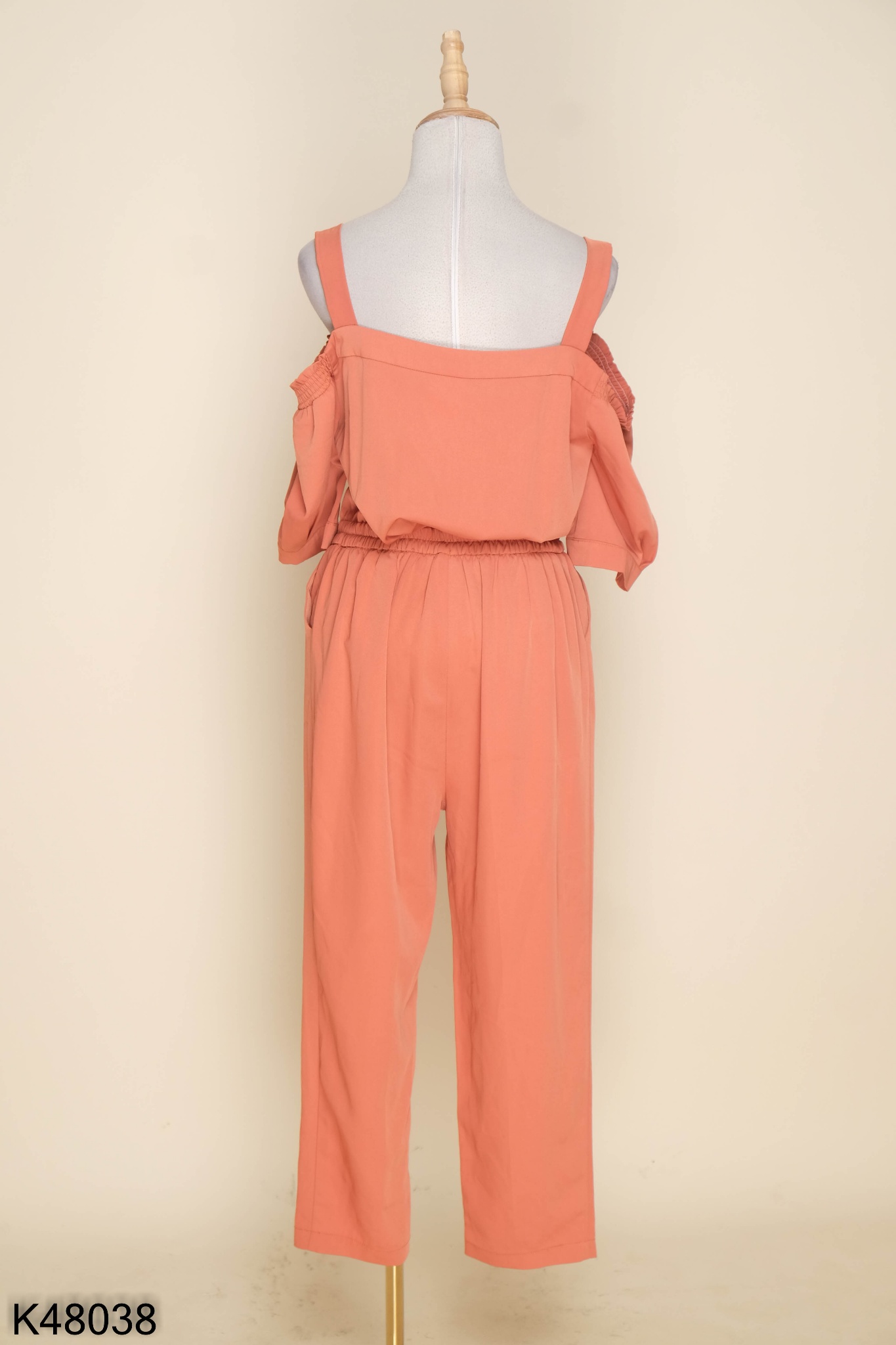 Jumpsuit LALIN cam trơn