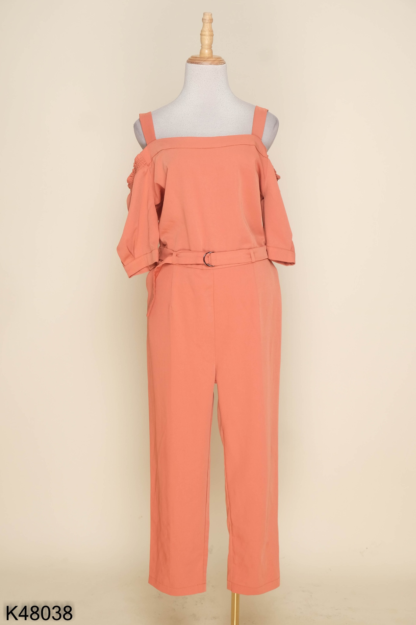 Jumpsuit LALIN cam trơn