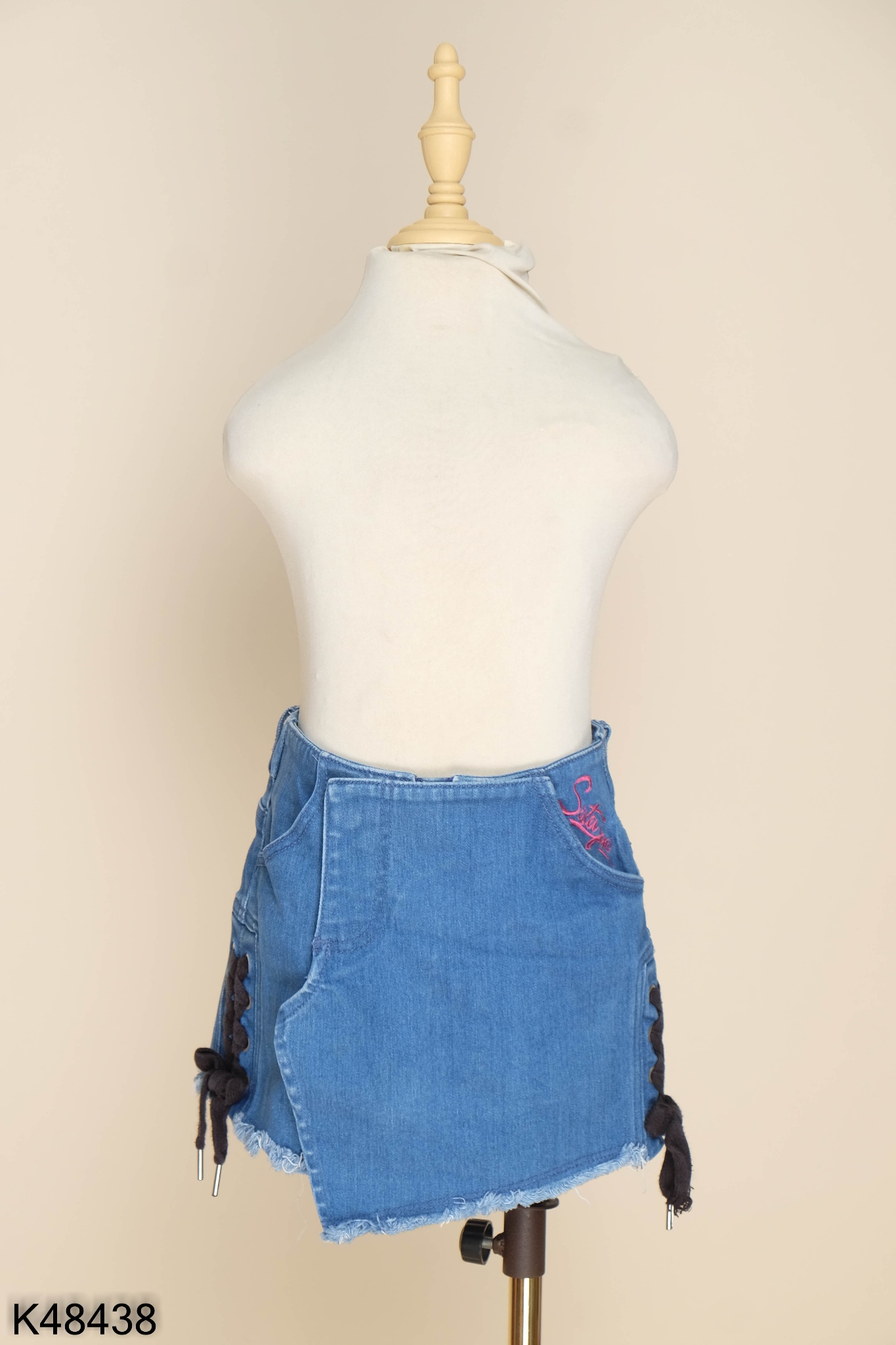 Quần giả váy jeans xanh KIDS