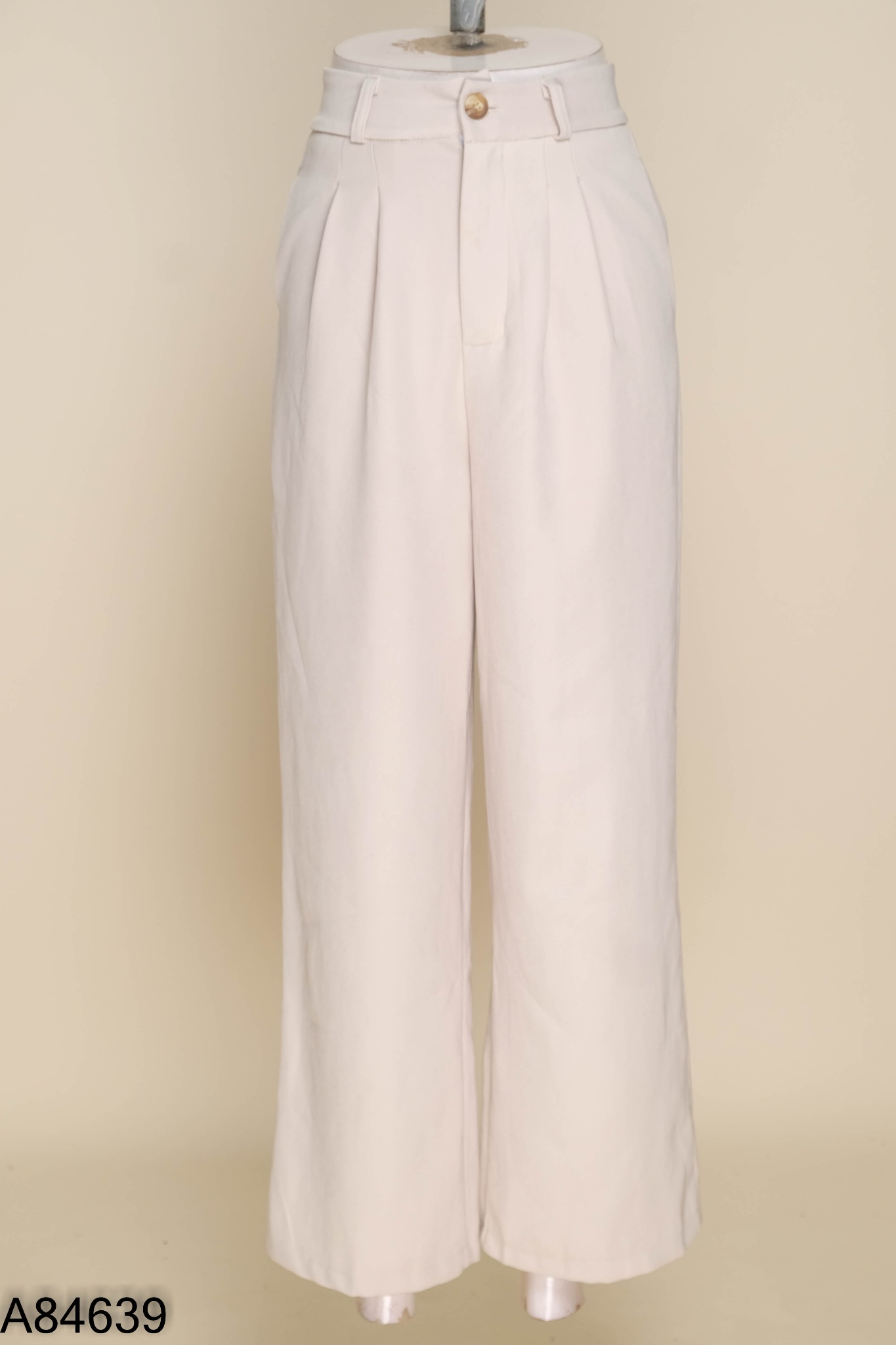 Quần culottes vải be