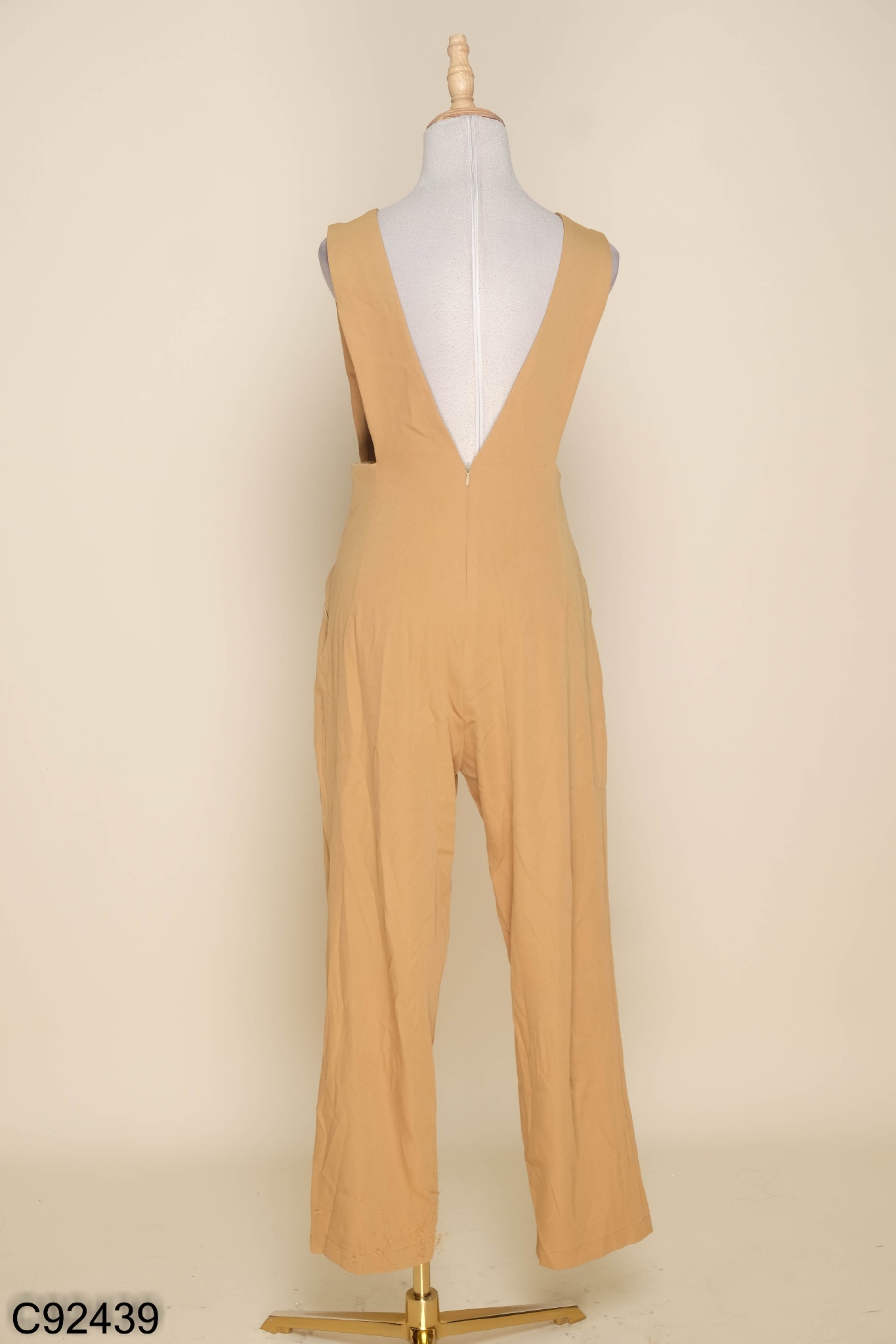 Jumpsuit ALICE nâu trơn