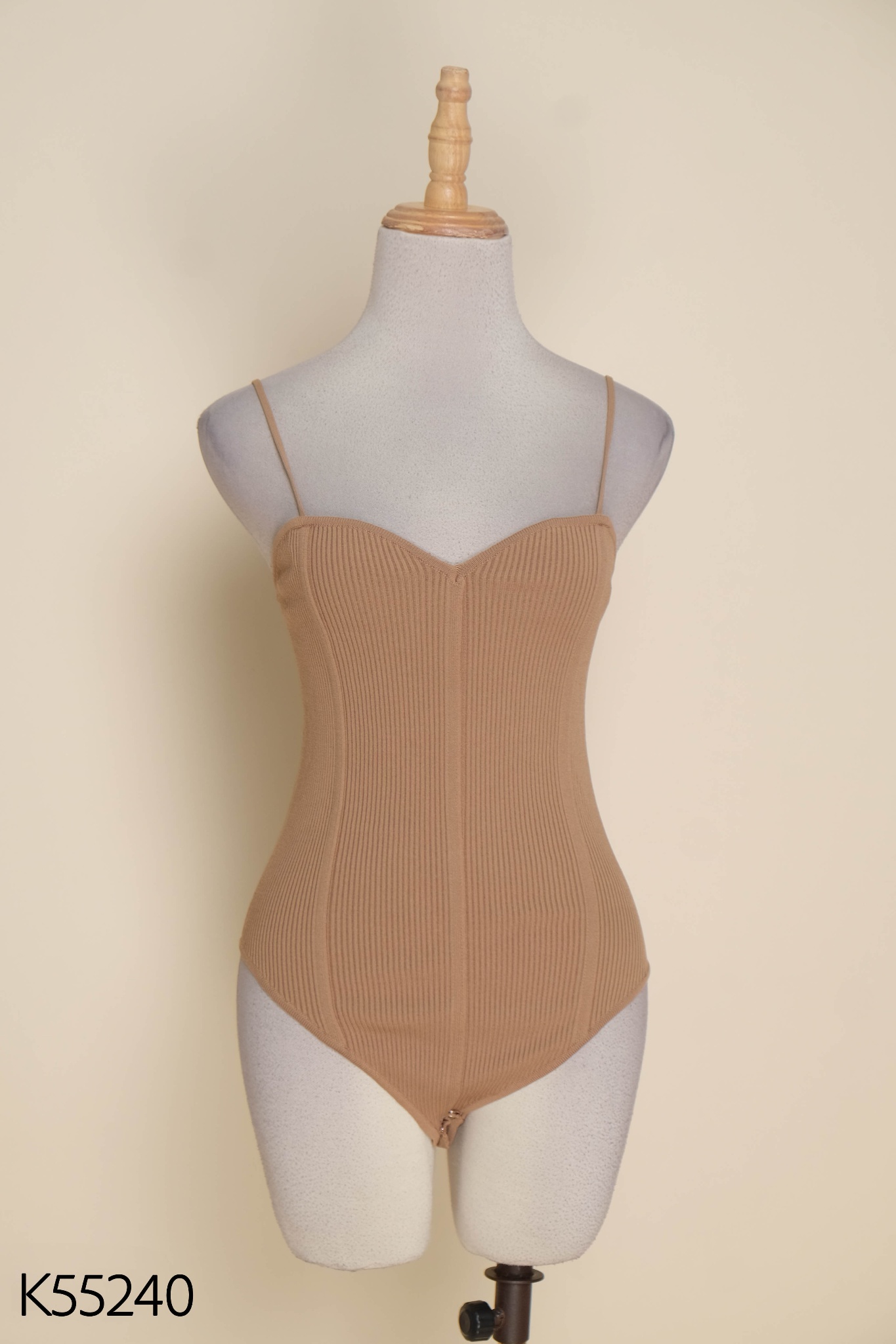 Bodysuit ZARA nâu hai dây