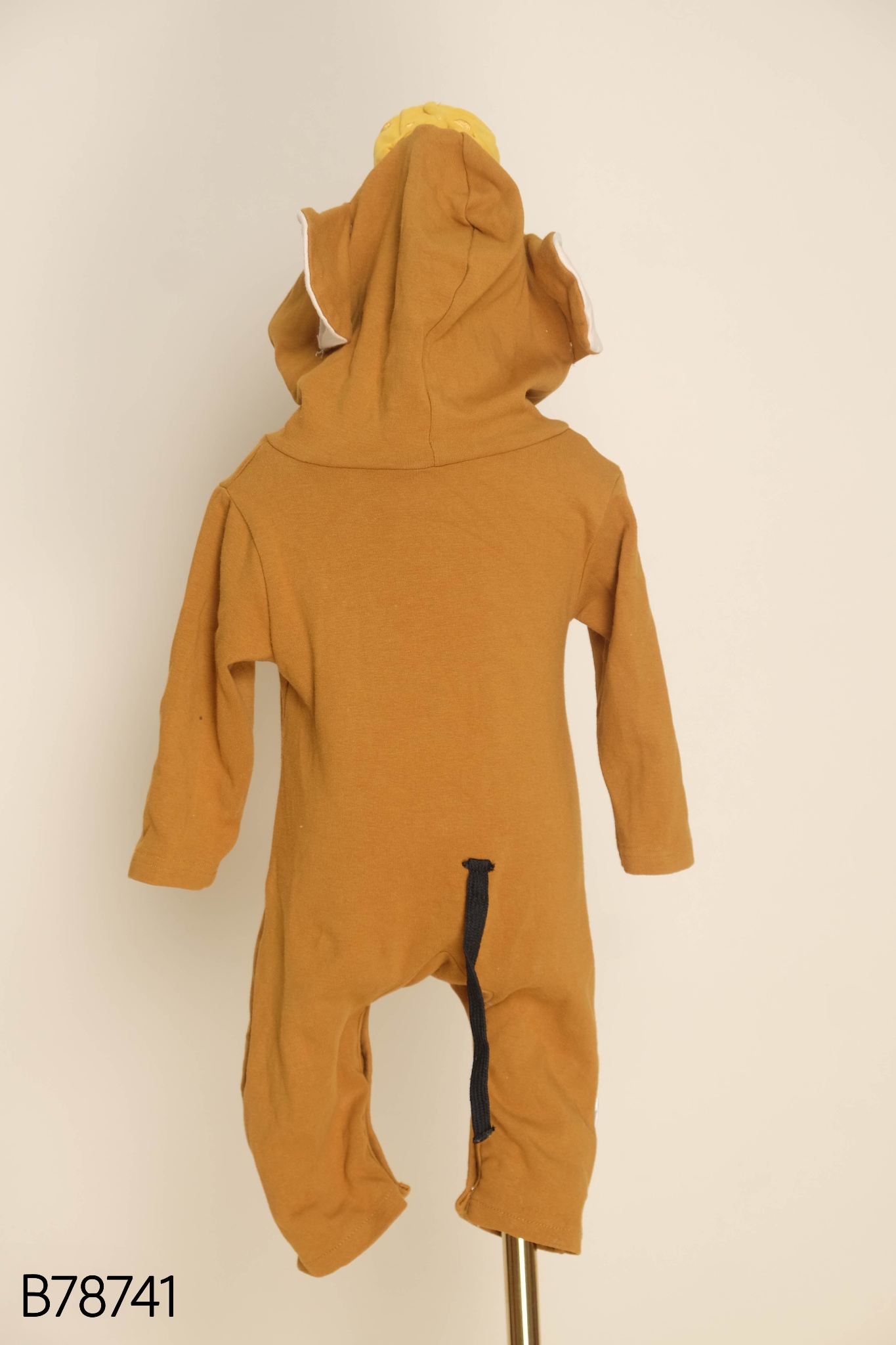 Jumpsuit nâu đính phô mai KIDS