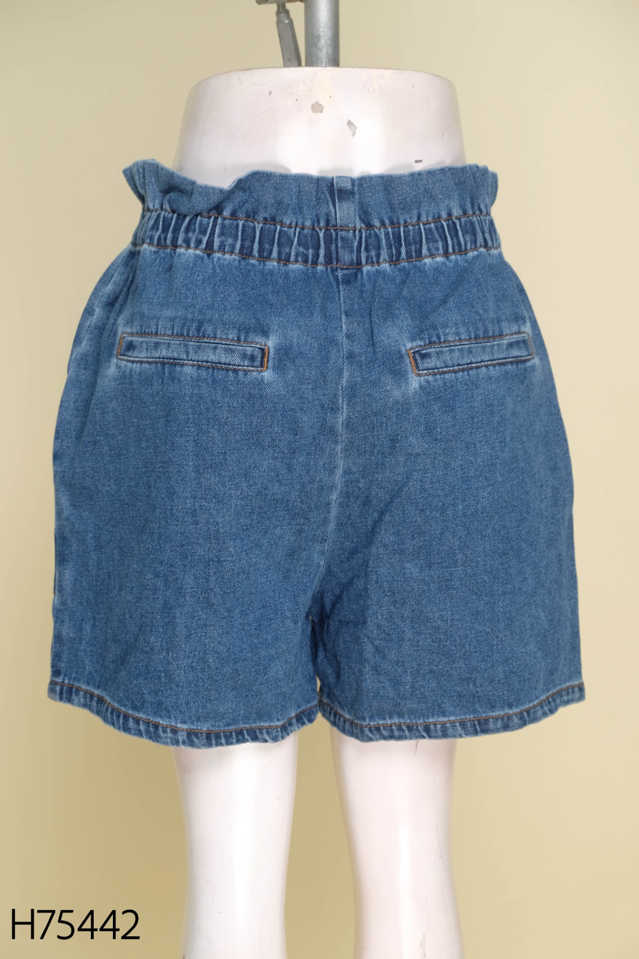 Quần short GEN VIET jean xanh