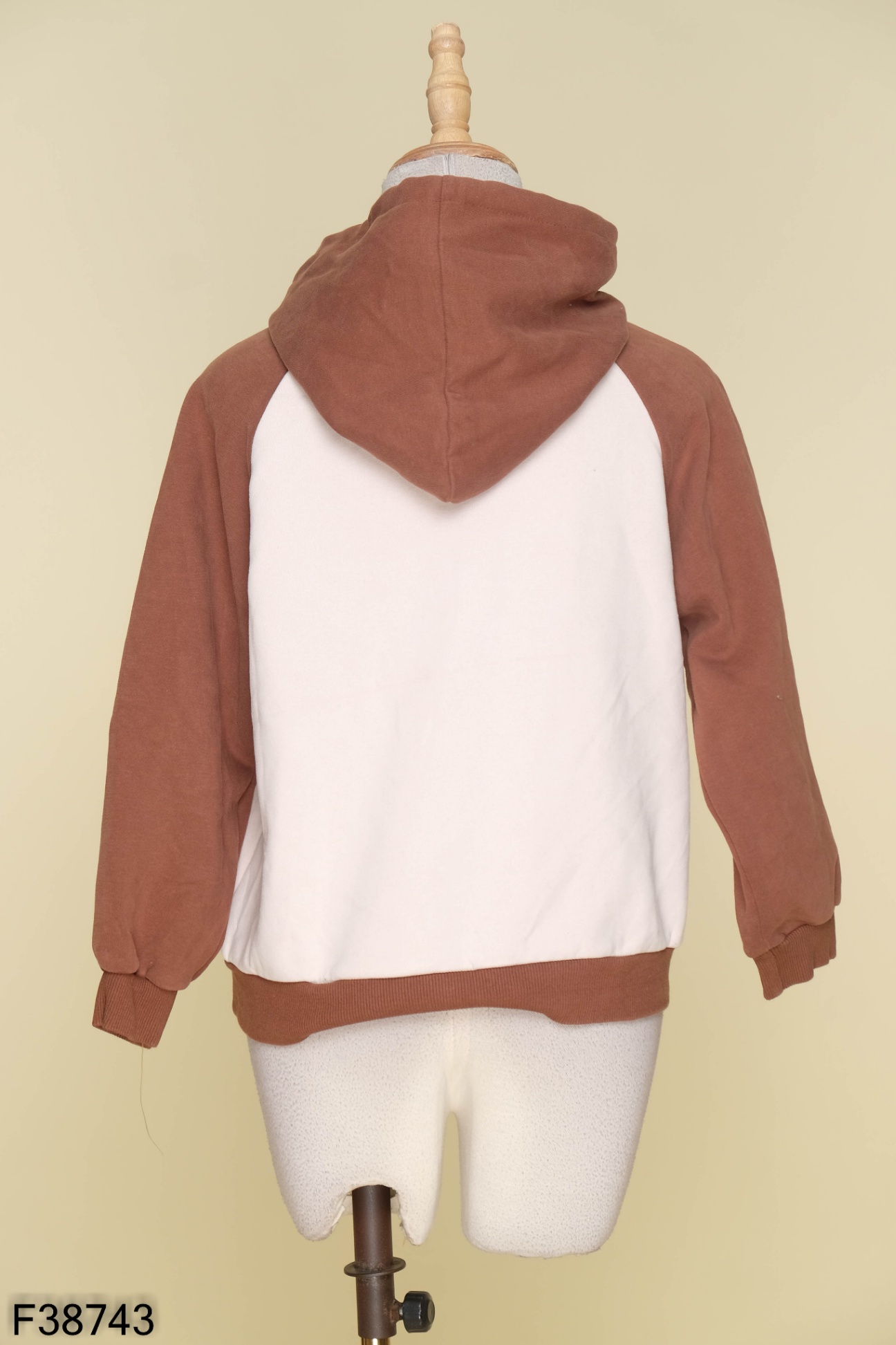 Áo hoodies be phối nâu KIDS