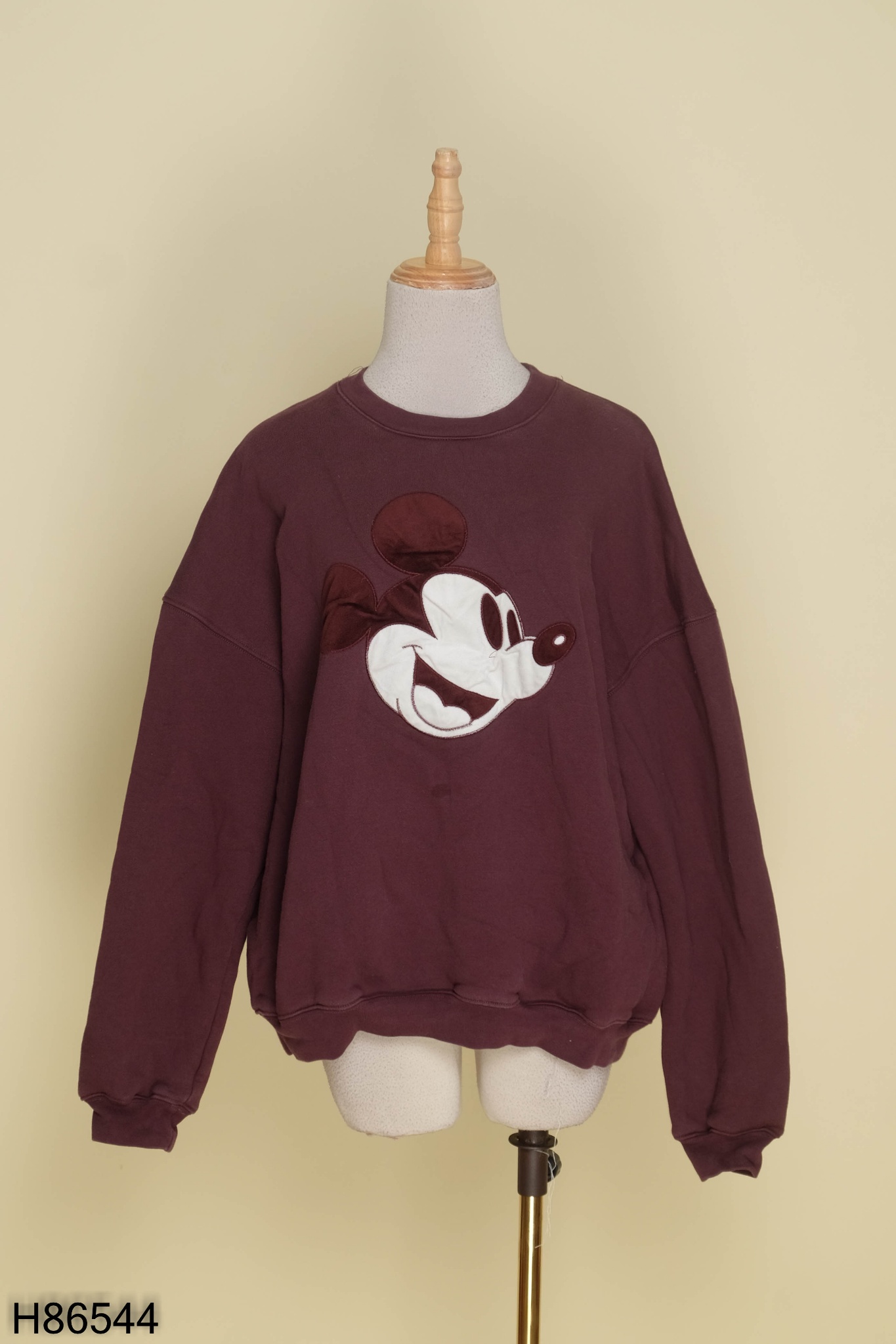 Áo sweater tím hình Mickey