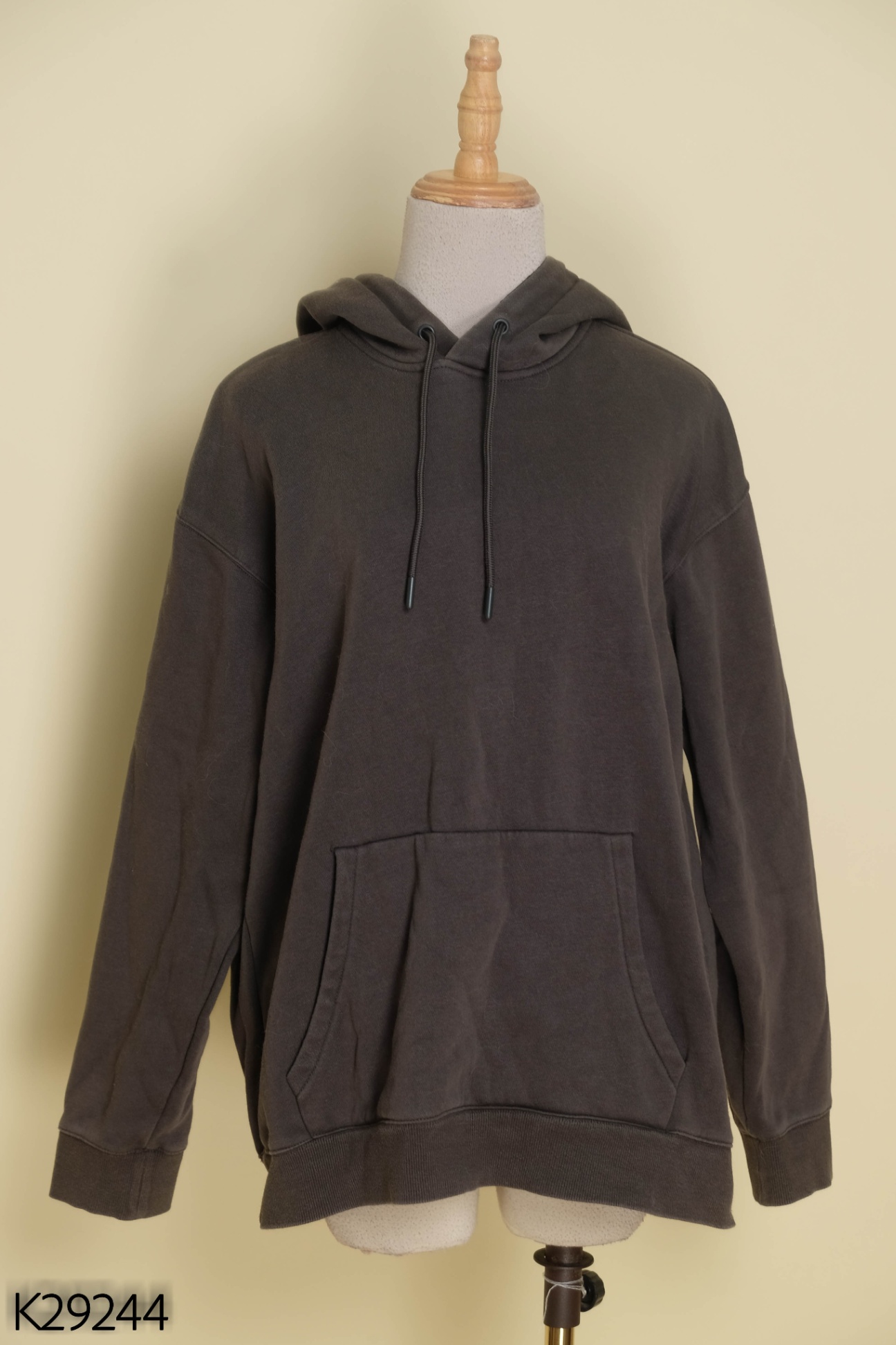 Áo hoodie HM nỉ xanh