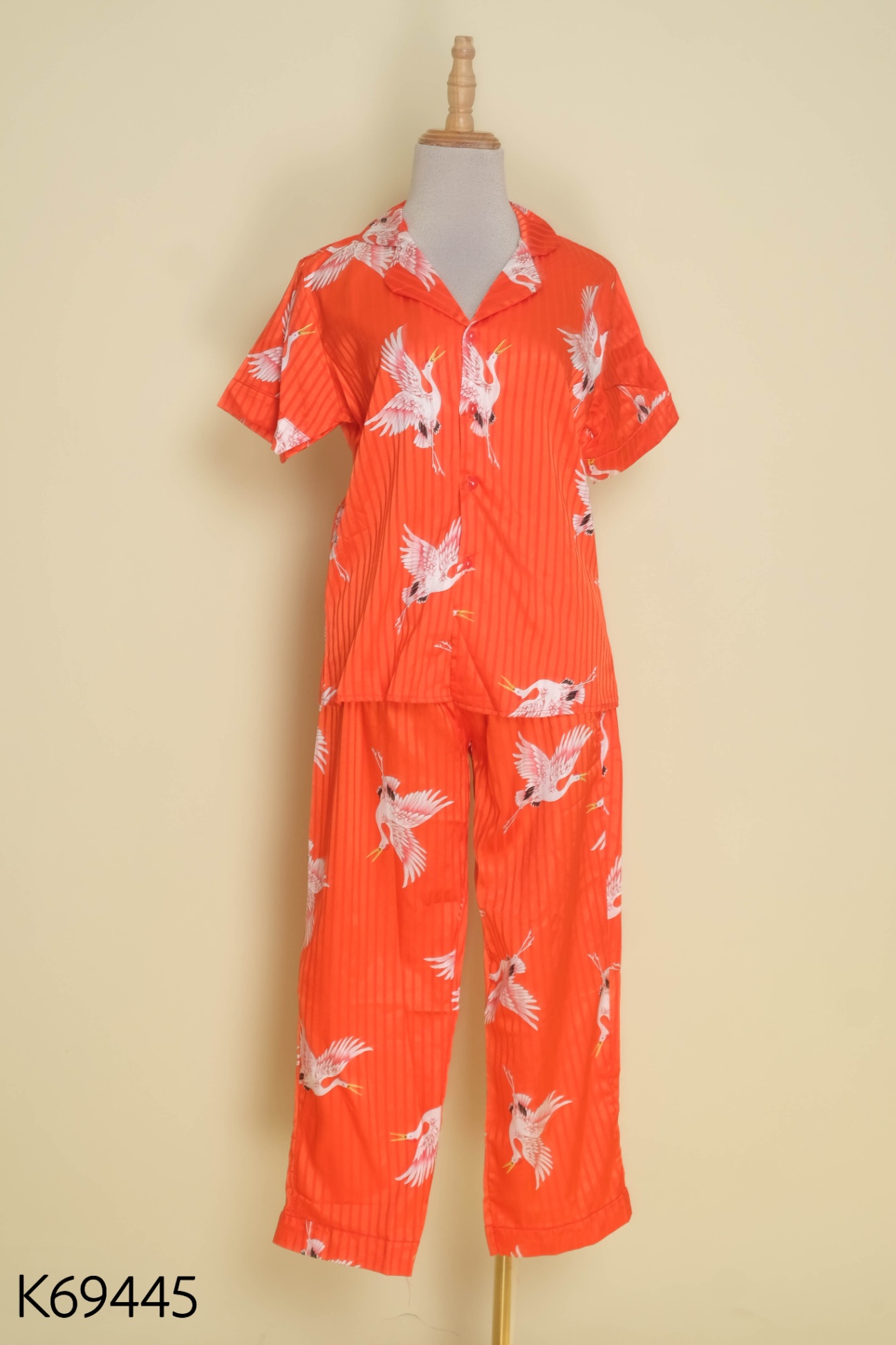 NEWTAG SET Pijama đỏ áo + quần dài