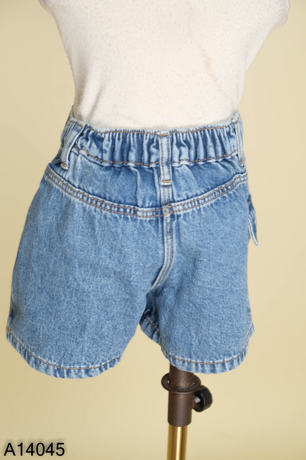 Quần giả váy ZARA jeans xanh KIDS