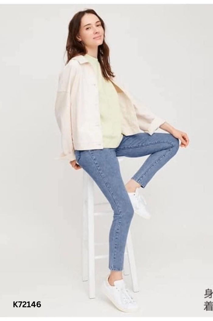 Quần legging UNIQLO xanh