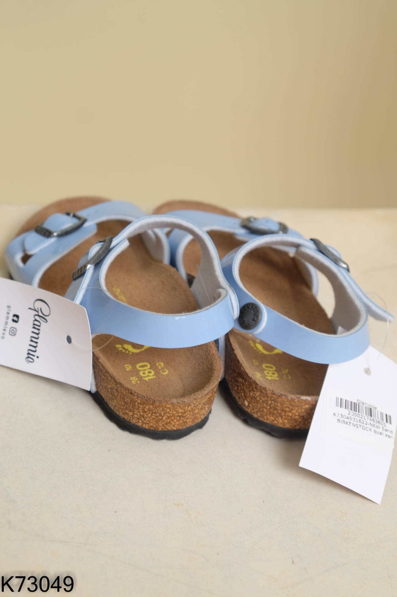 NEW Sandals BIRKENSTOCK quai xanh KIDS