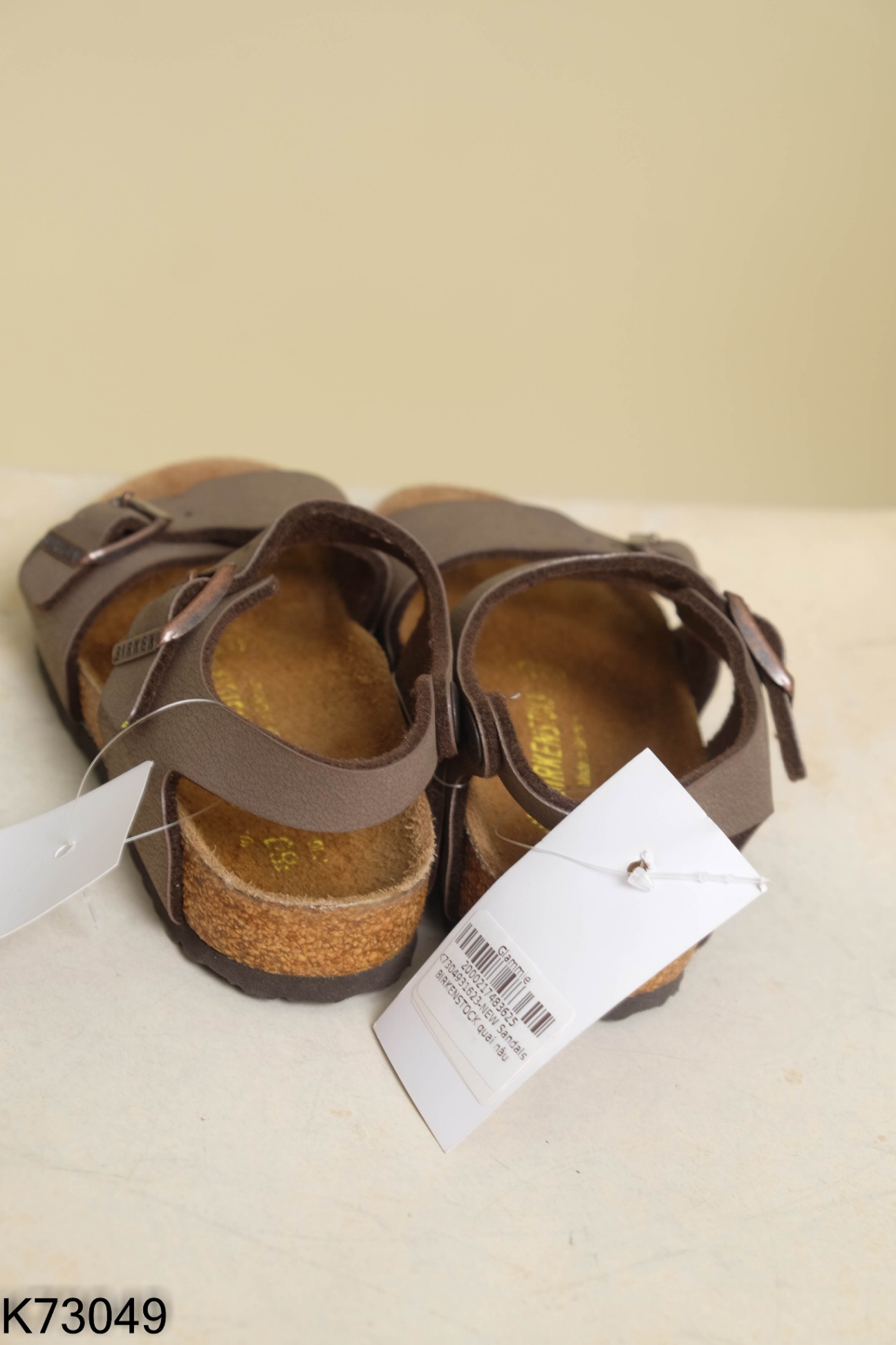 NEW Sandals BIRKENSTOCK quai nâu KIDS