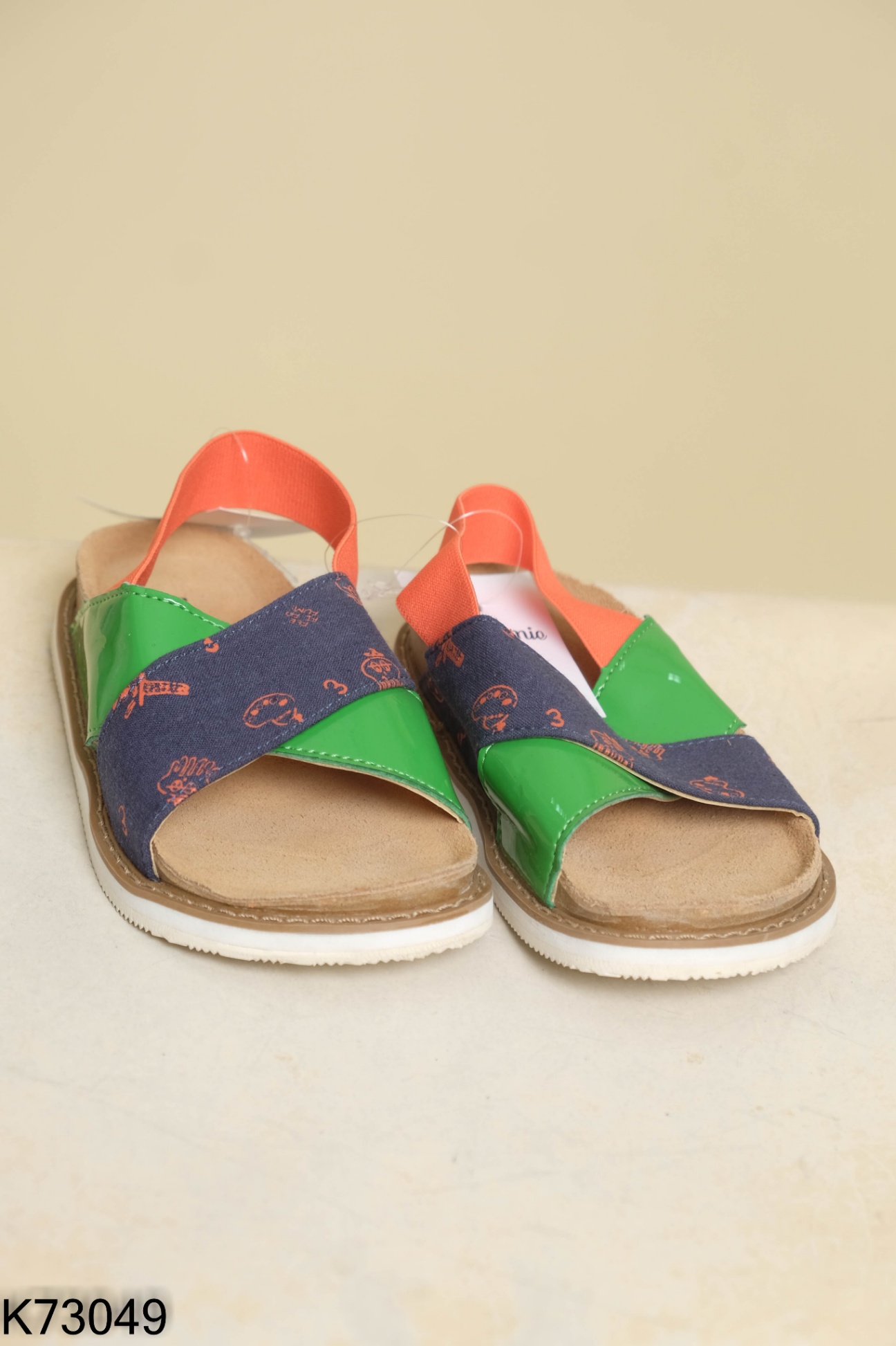 NEW Sandals quai xanh cam KIDS