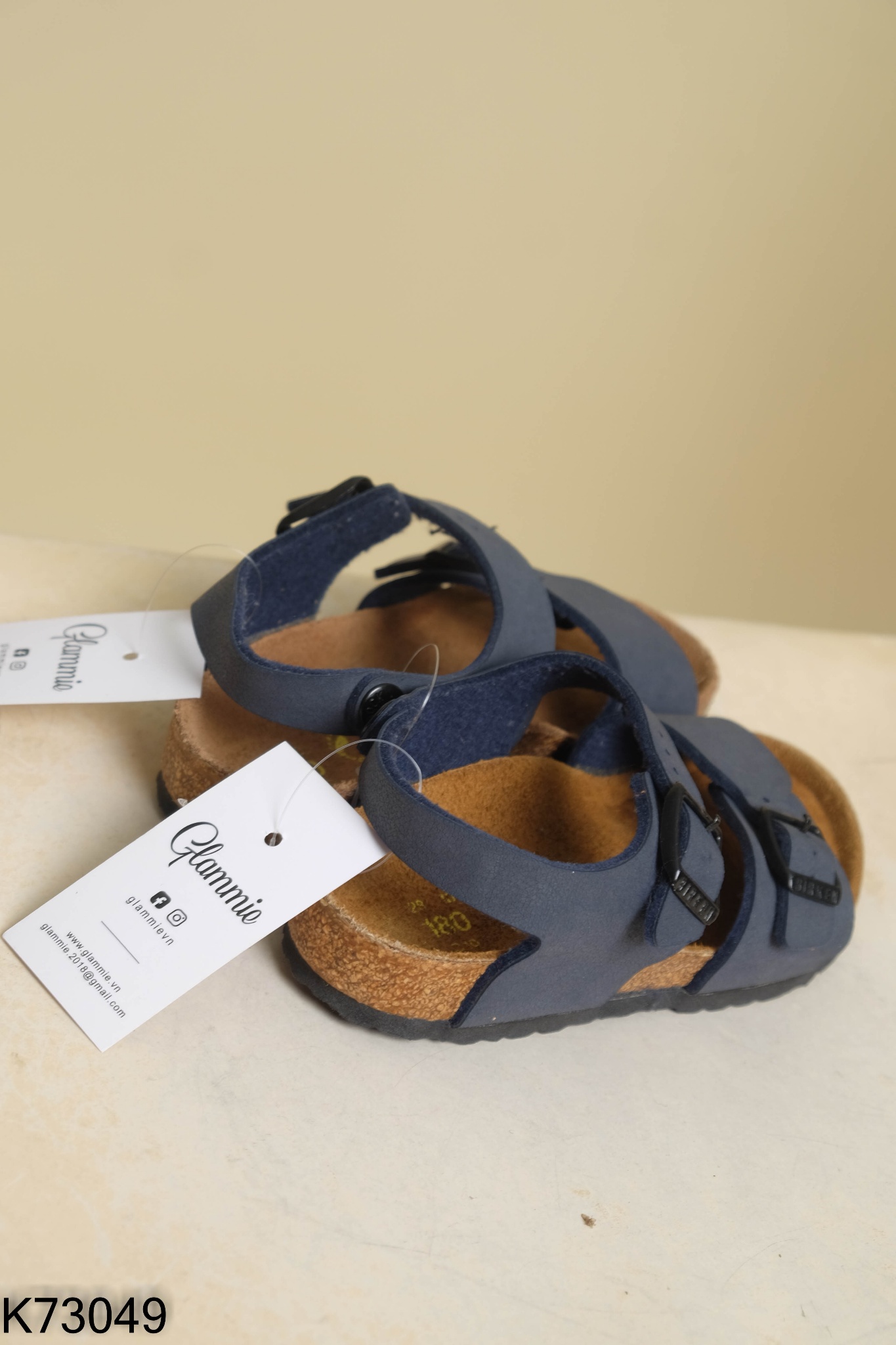 NEW Sandals BIRKENSTOCK quai xanh than KIDS