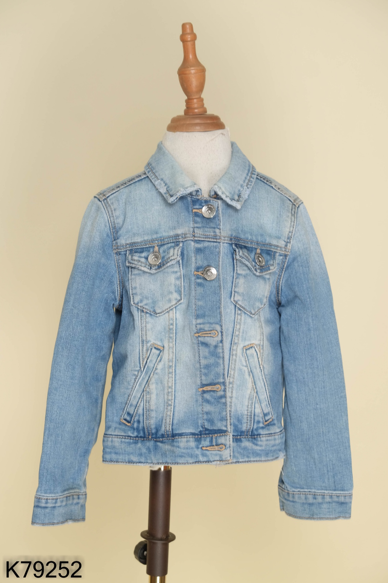 Áo khoác jeans ZARA xanh KIDS